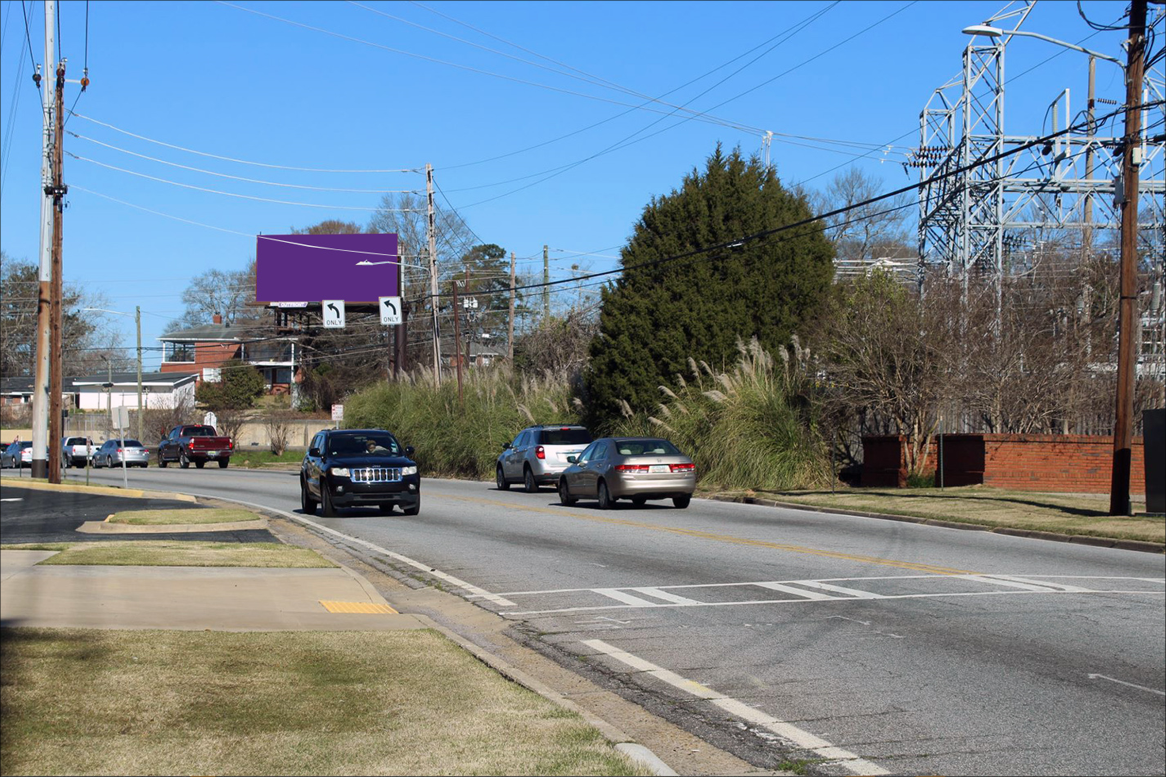 Macon Rd E/O Forest Rd S/S