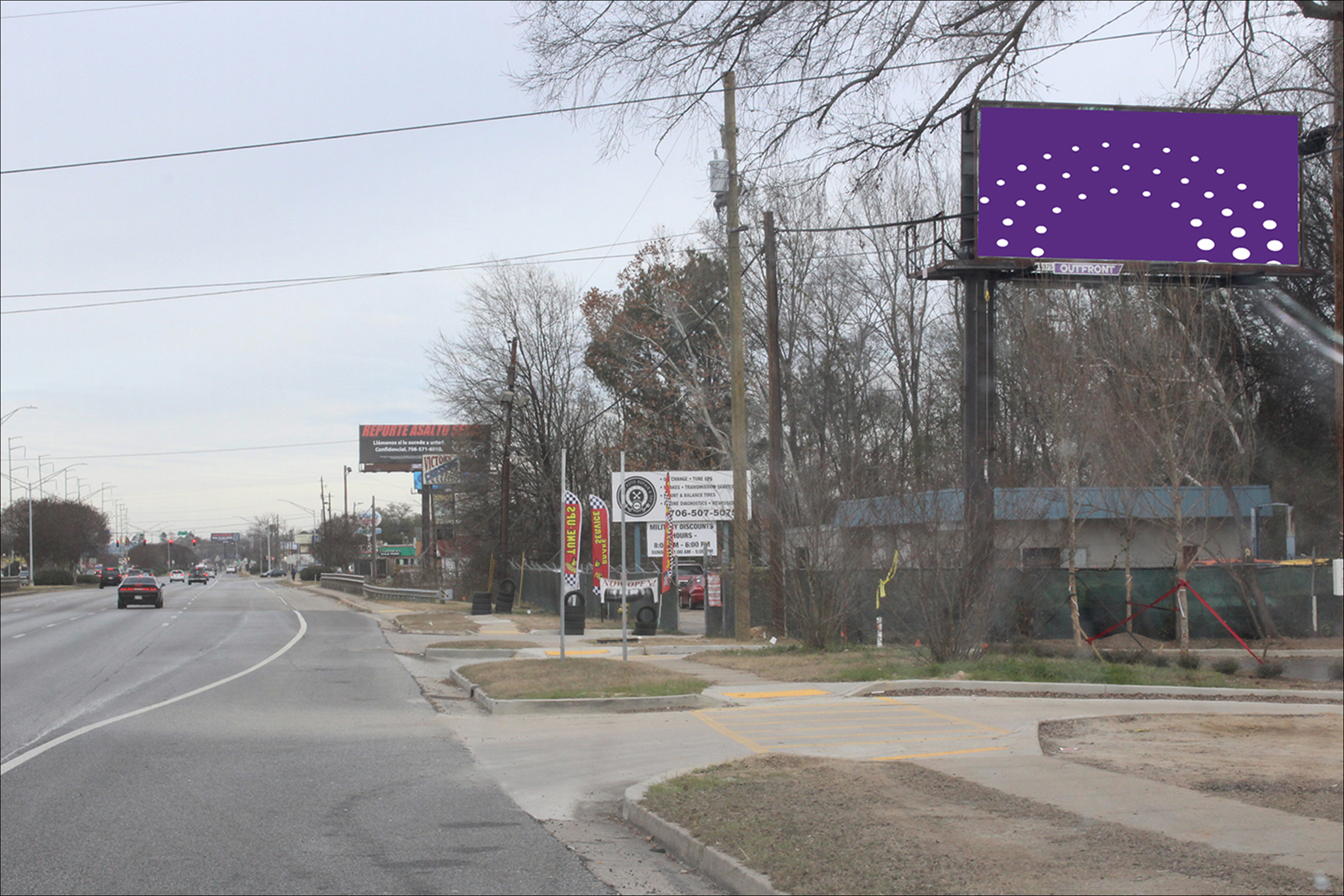 Victory Dr S/O Bull Creek E/S