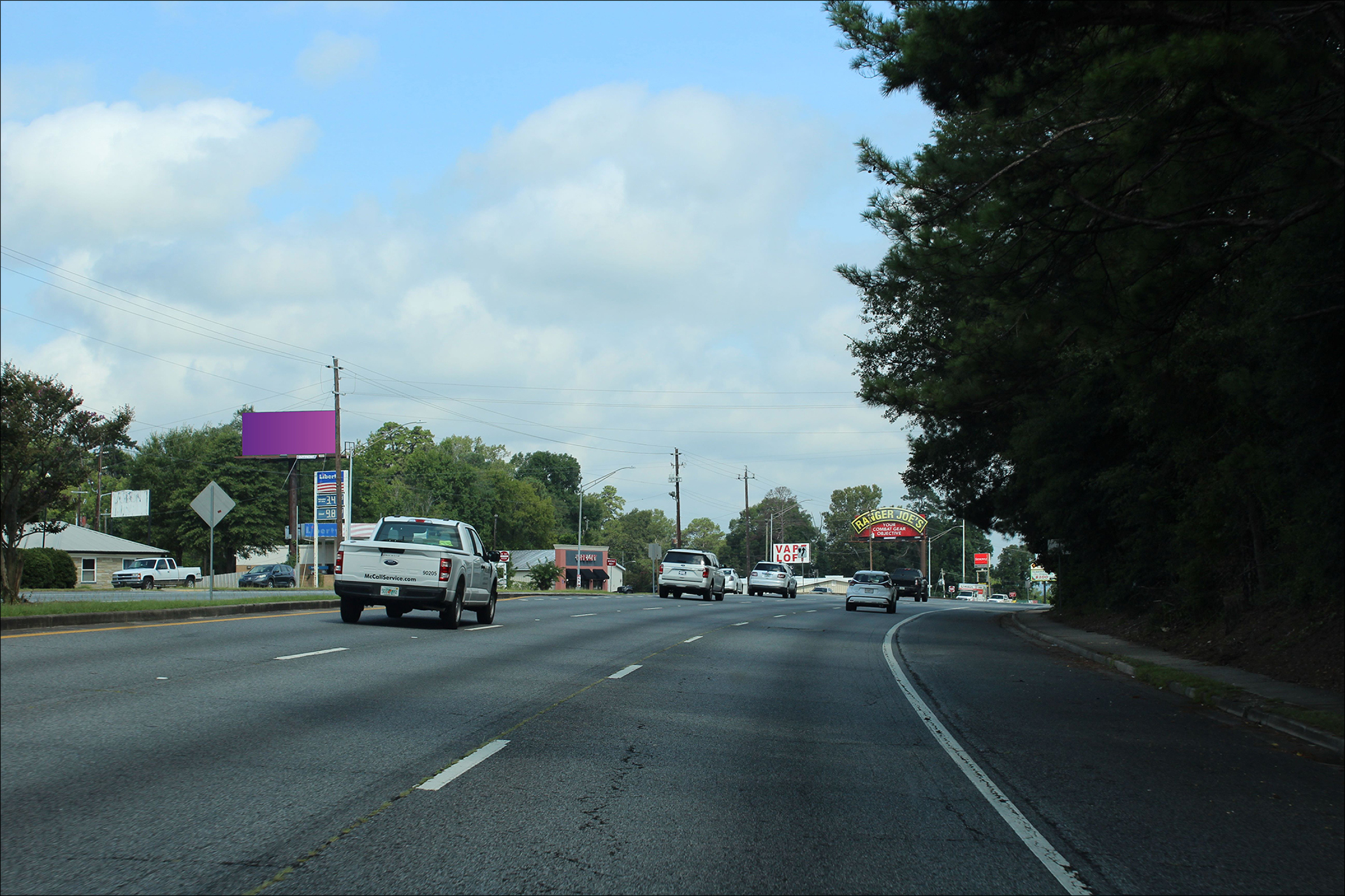 Victory Dr N/O Mathews St W/S