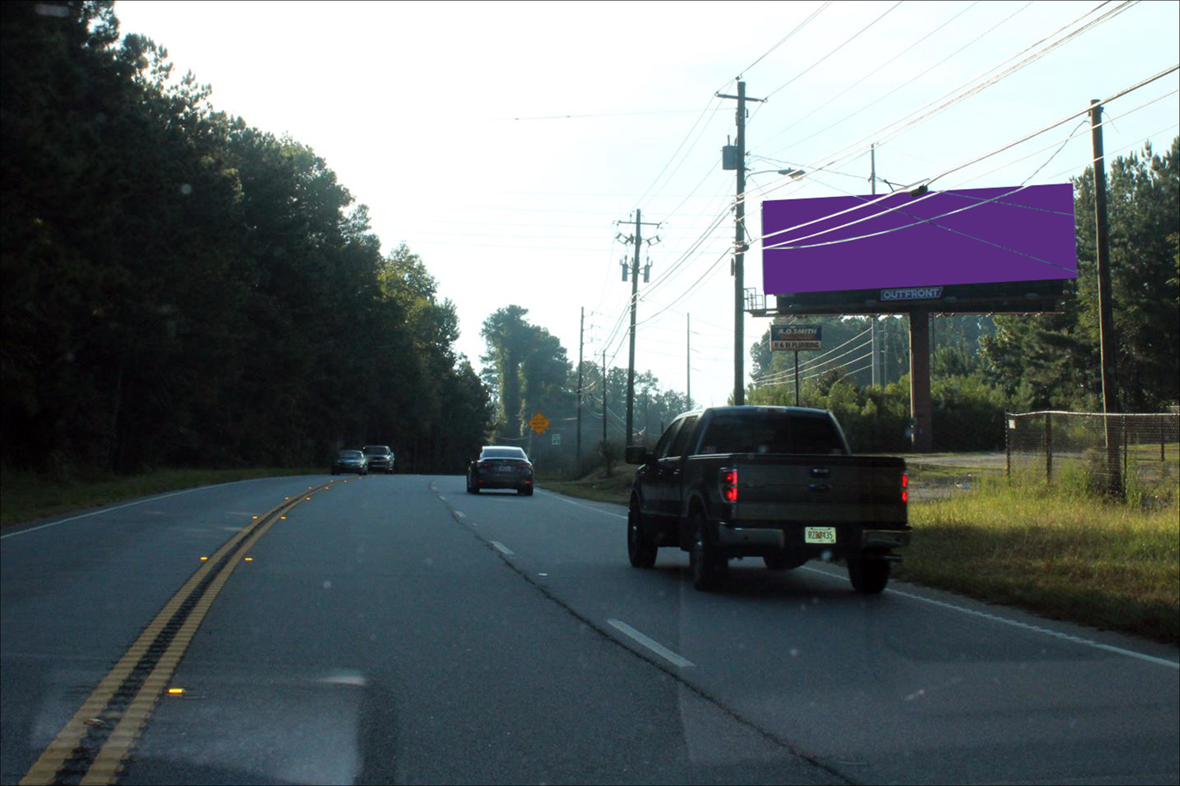River Road 500' N/O Double Churches Road W/S