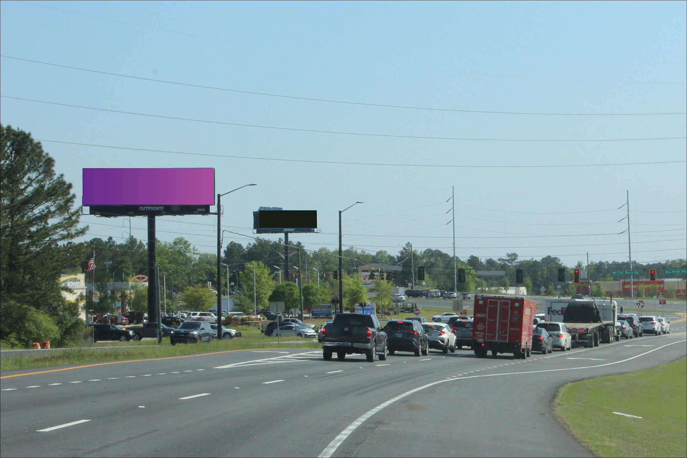 J.R. Allen Pkwy 500 ft W/O North X-Way N/S