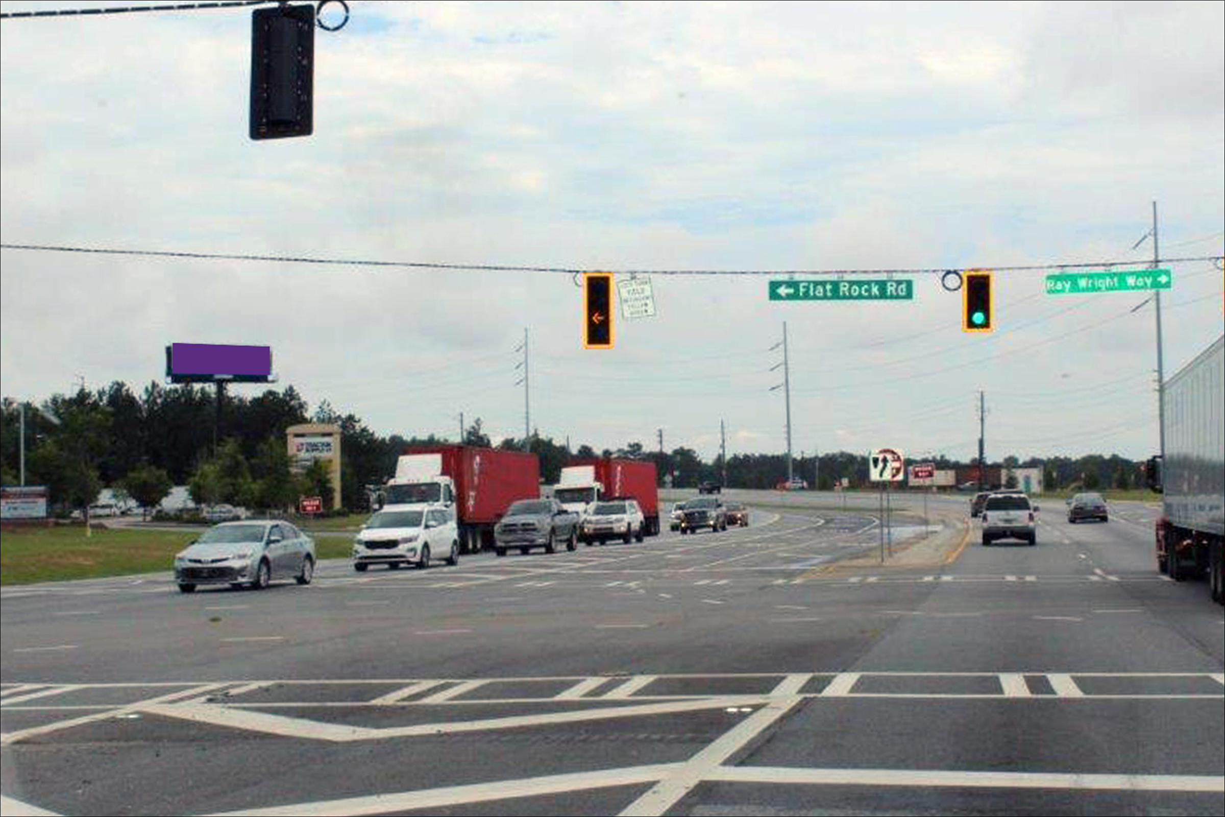 J.R. Allen Pkwy W/O North X-Way N/S