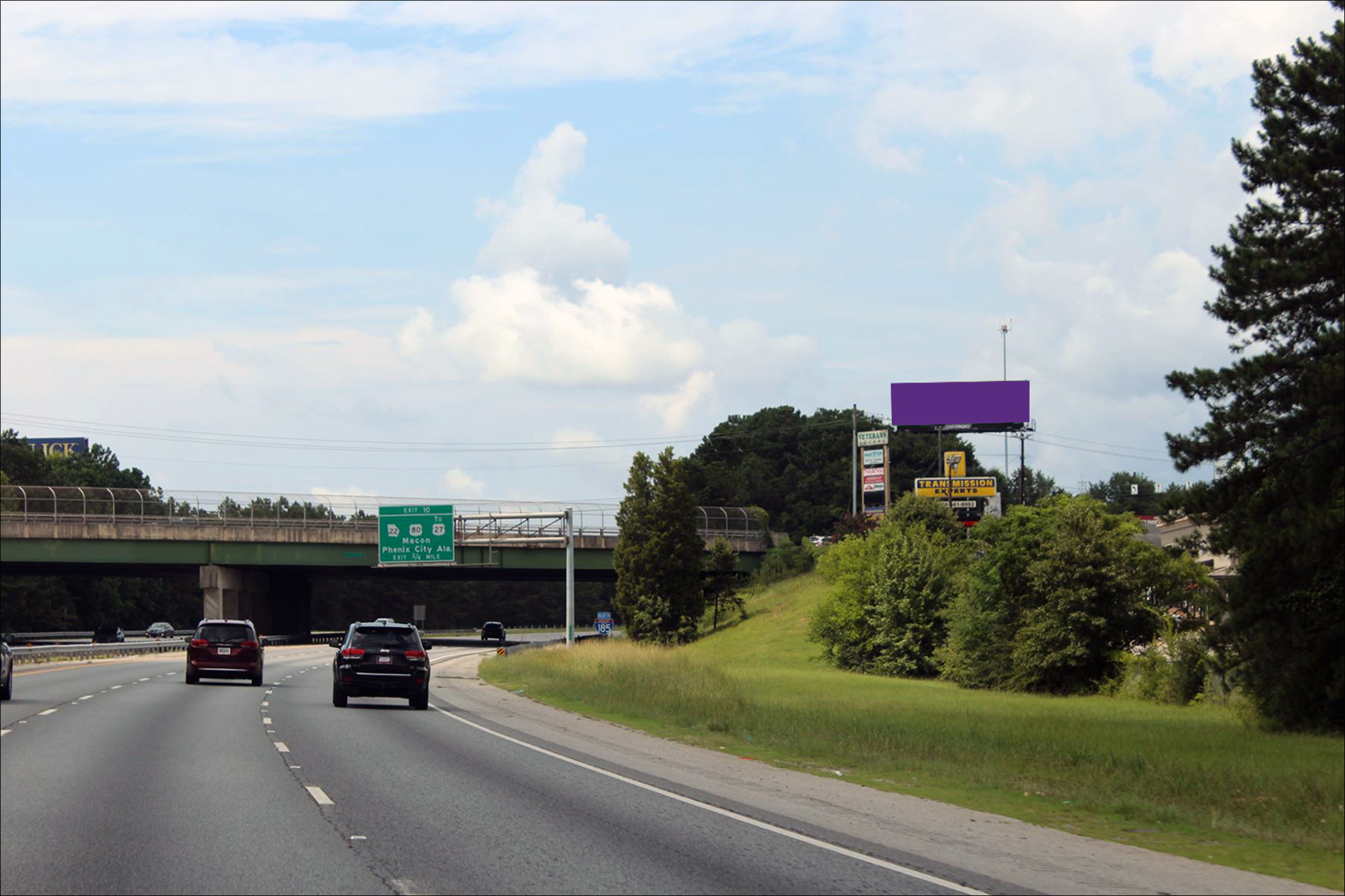 E/S I-185 N/O Hamilton Bridge