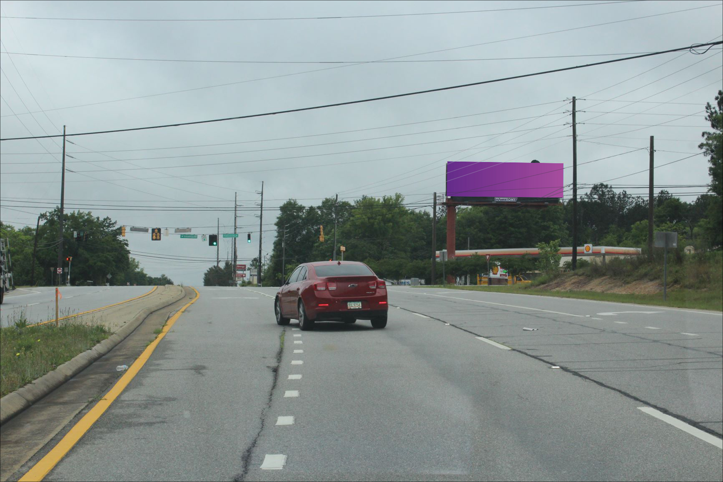 Macon Road W/O Flat Rock Road N/S