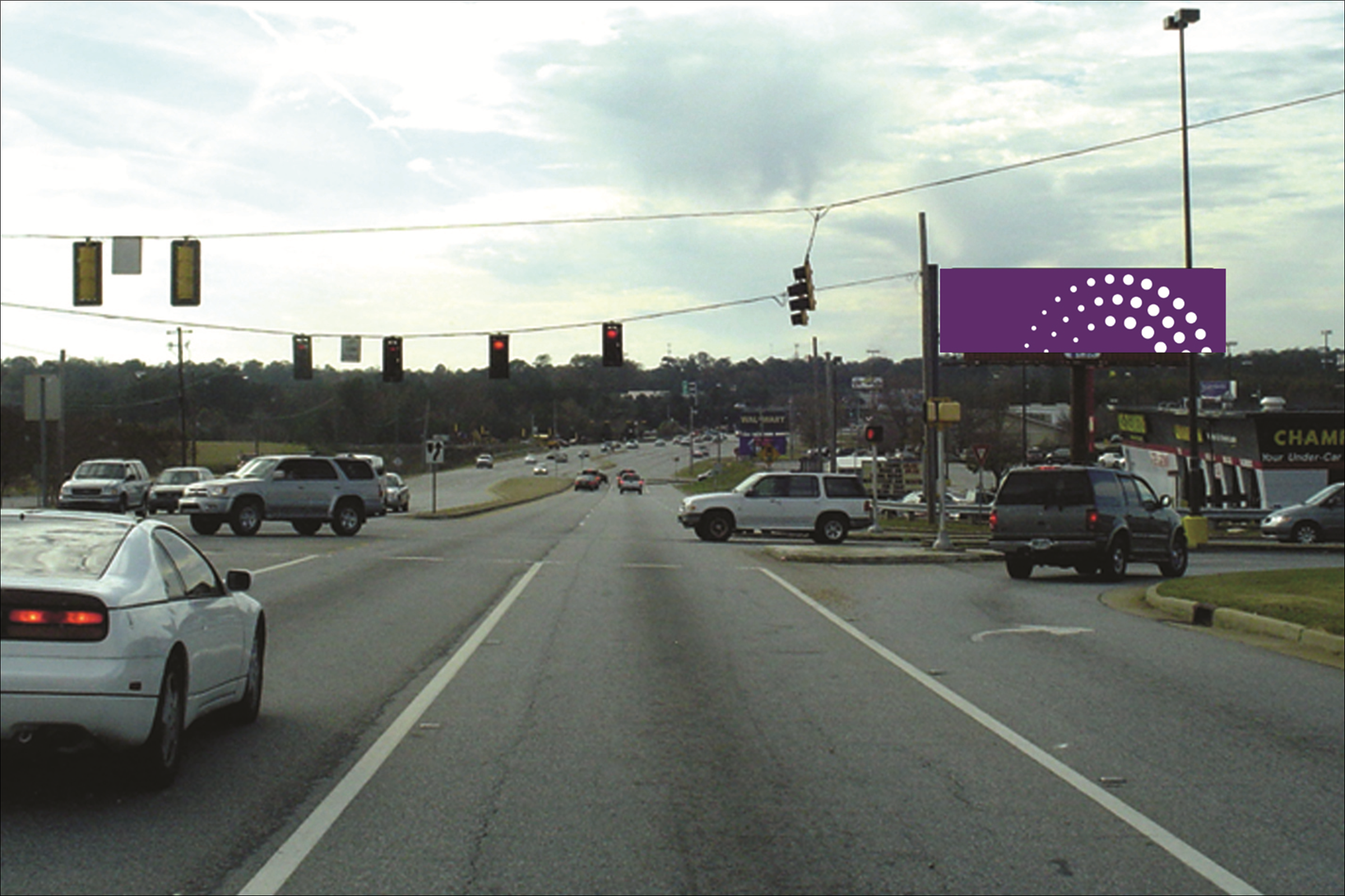 Airport Thruway 1500' E/O I-185 N/S