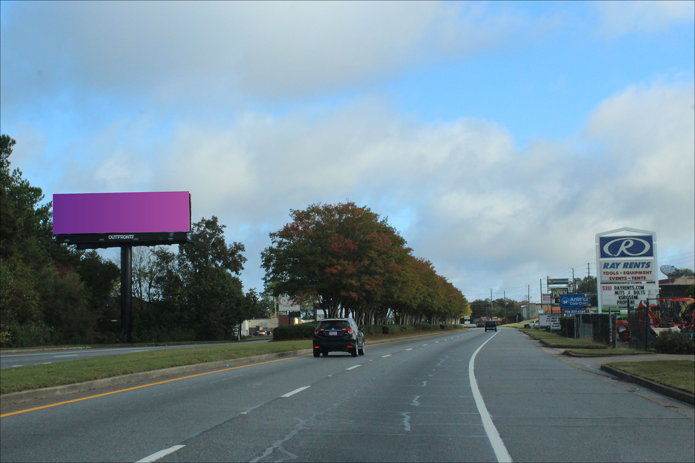 W/S Veterans Pkw .5 mile S/O Airport Thruway