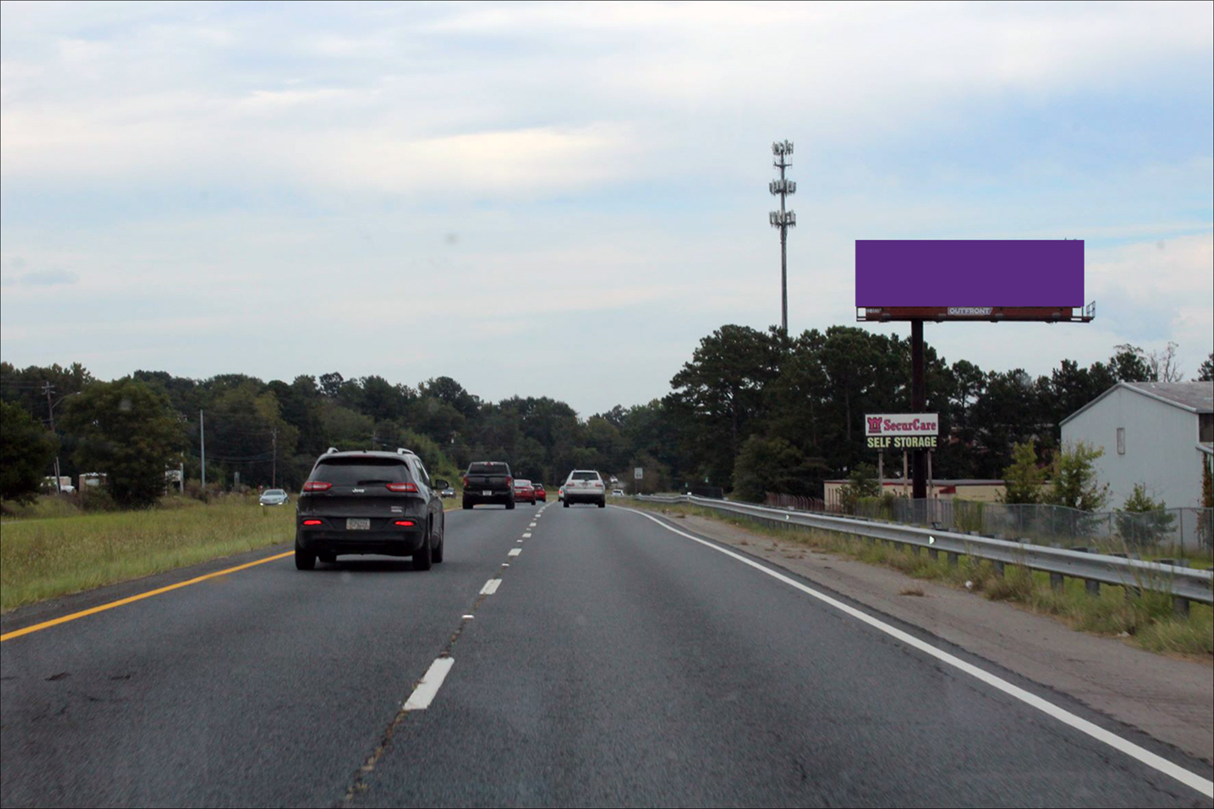 S/S North X-Way 1056 ft N/O Reese Road