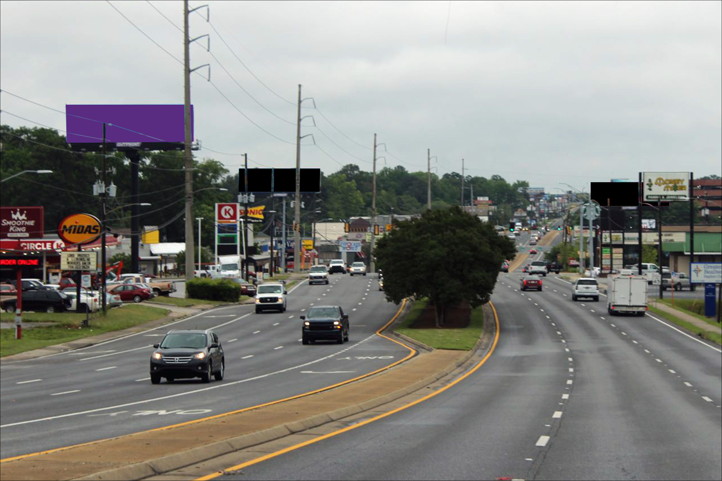 N/S North X-Way W/O 17Th Ave