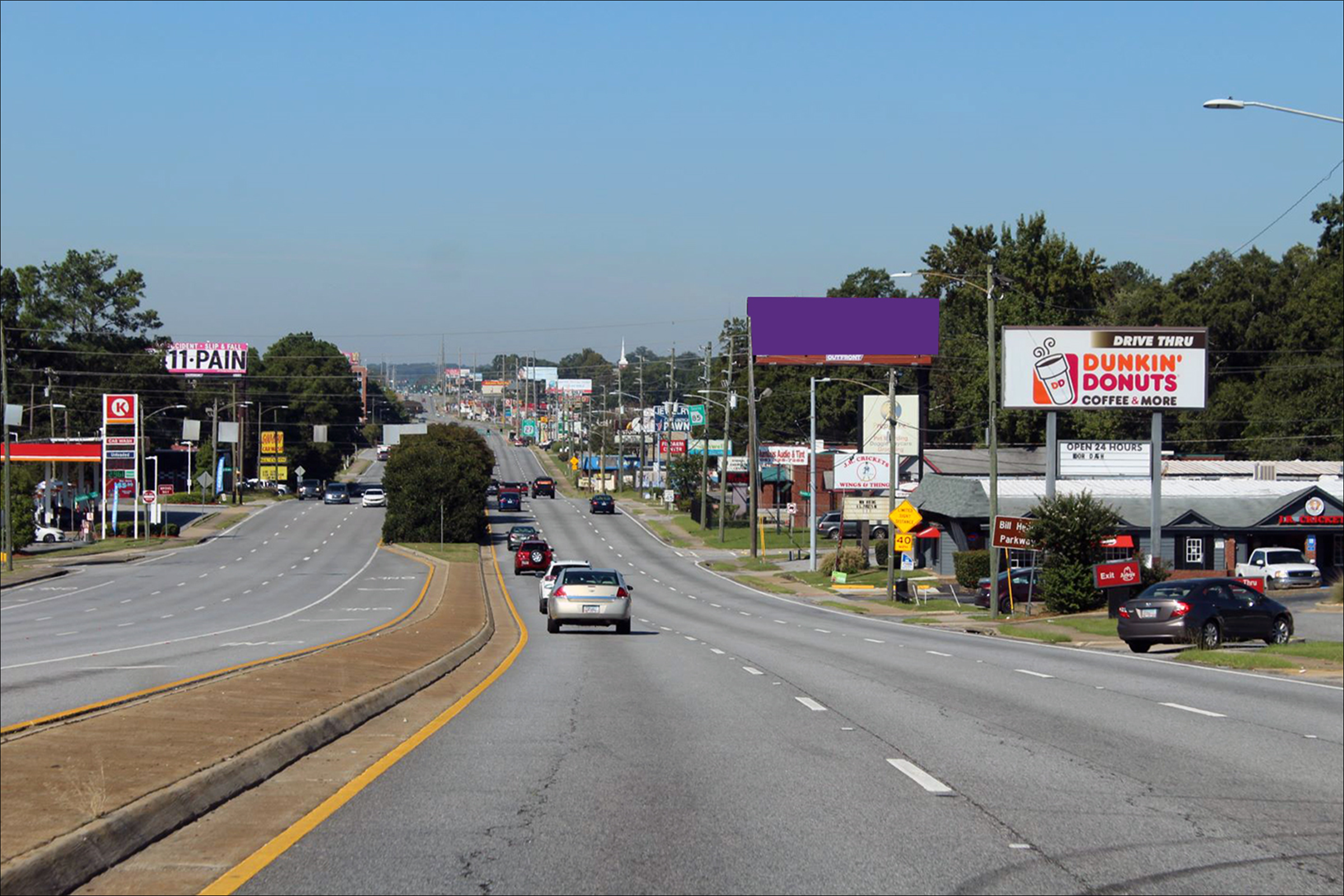 North X-Way W/O Armour Rd N/S