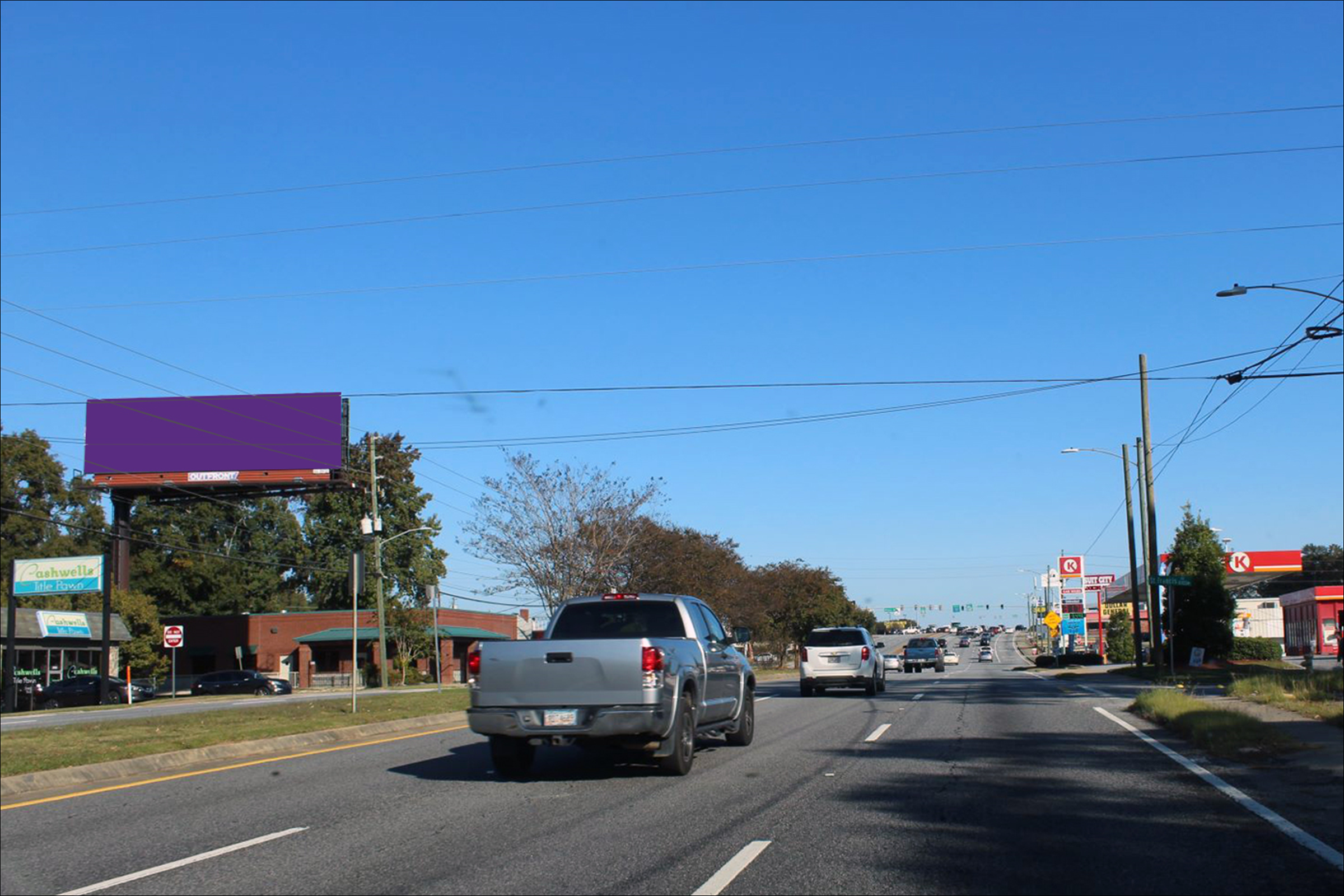 North X-Way W/O Armour Rd N/S