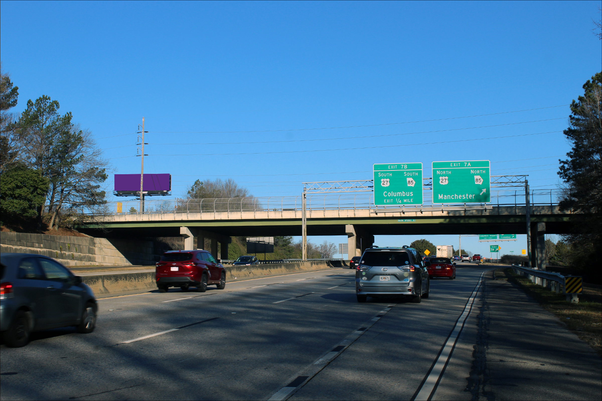 I-185 W/O North X-Way S/S