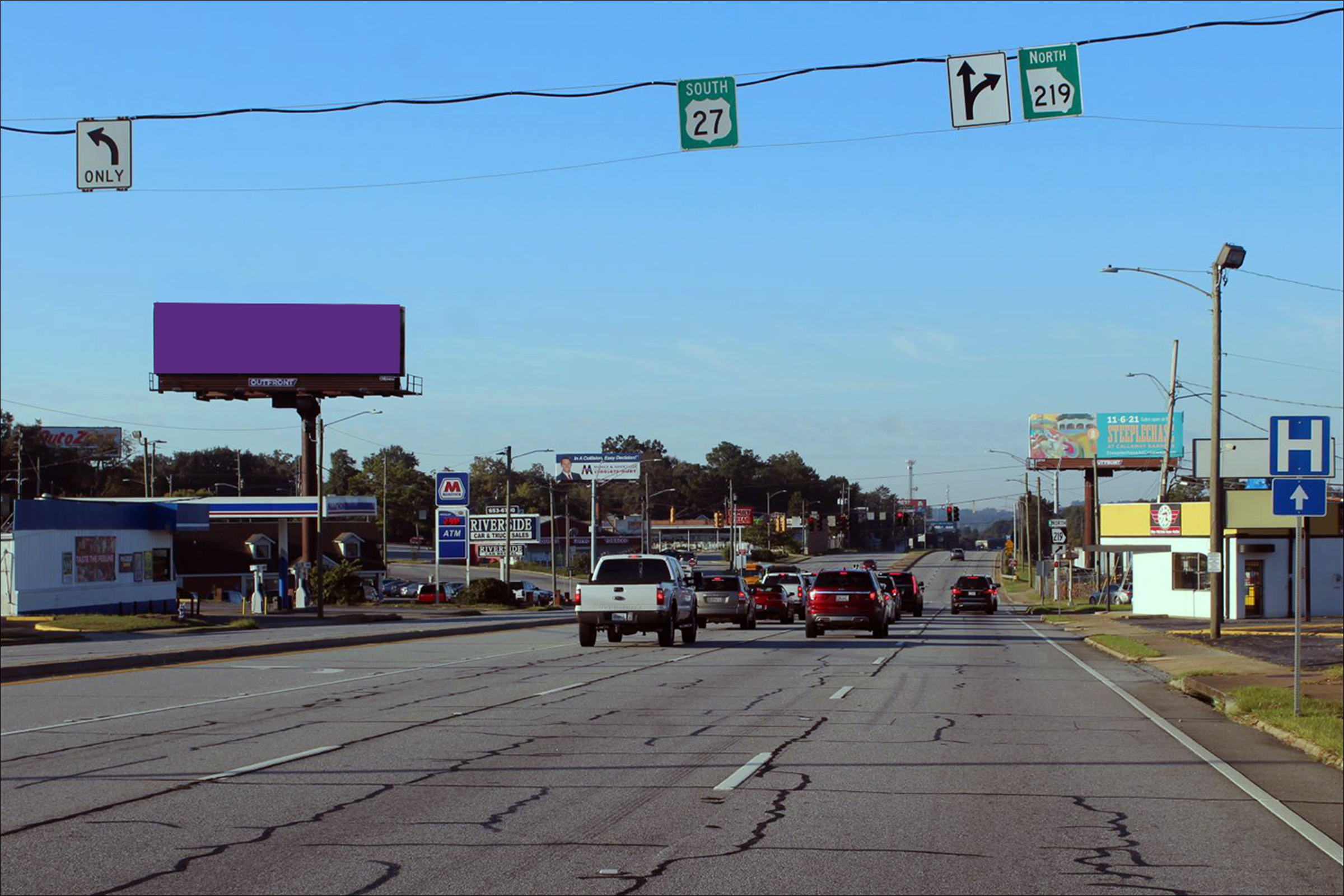 E/S Veterans Pkw N/O River Rd