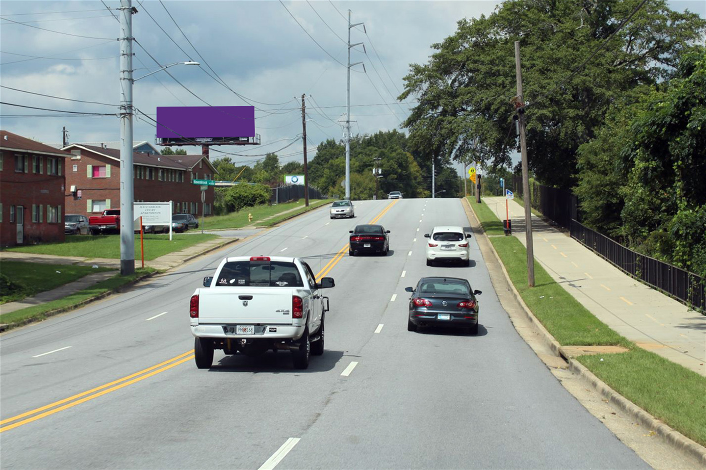 Mlk Jr Blvd W/O Brown Ave S/S