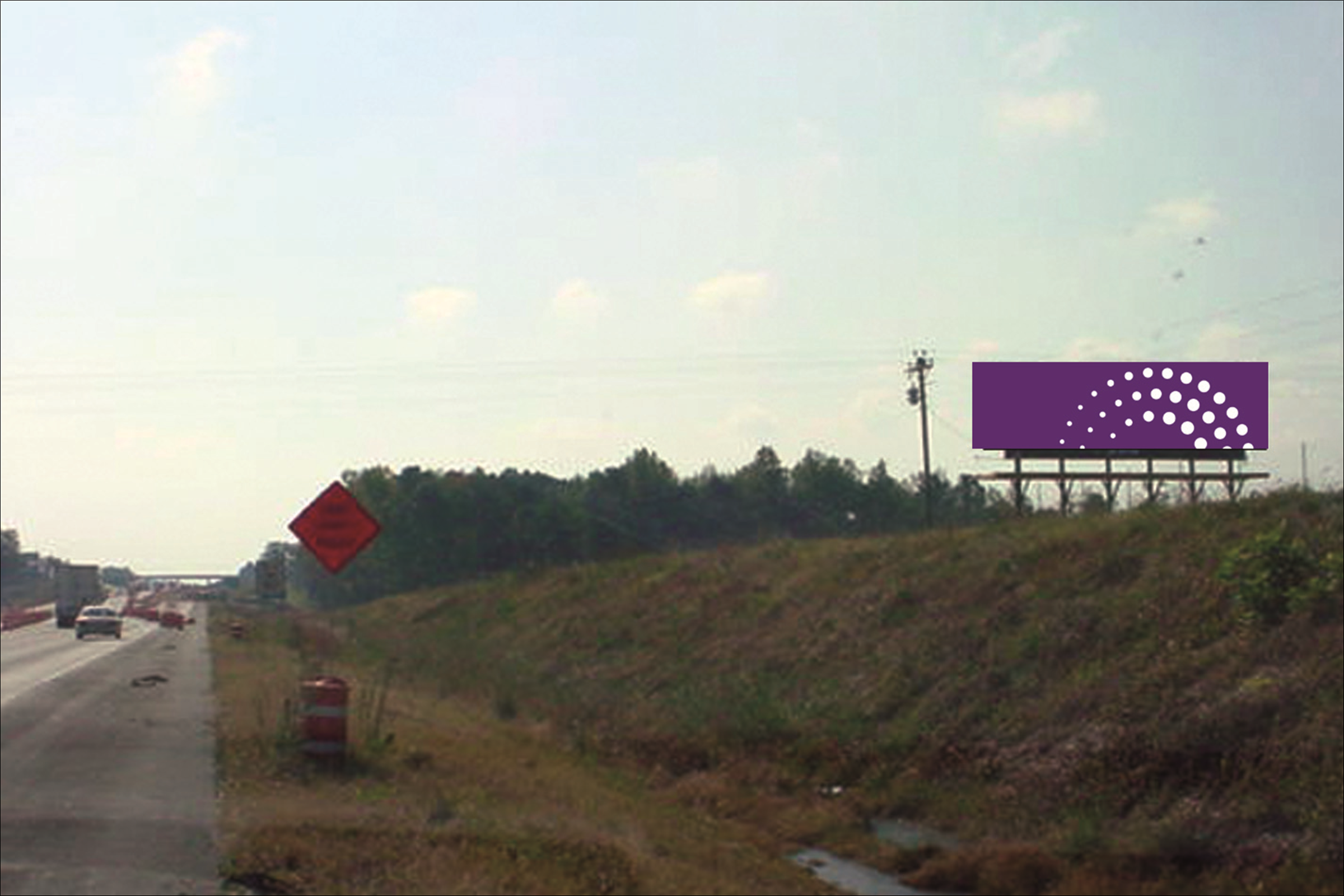 I-75 3168 ft N/O Exit 49 W/S