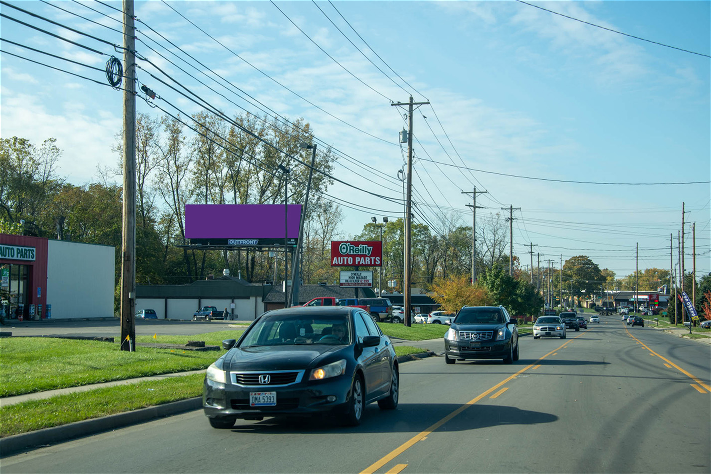 s/s of Harrisburg Pike, .75 mile s/o Eakin Road F/n