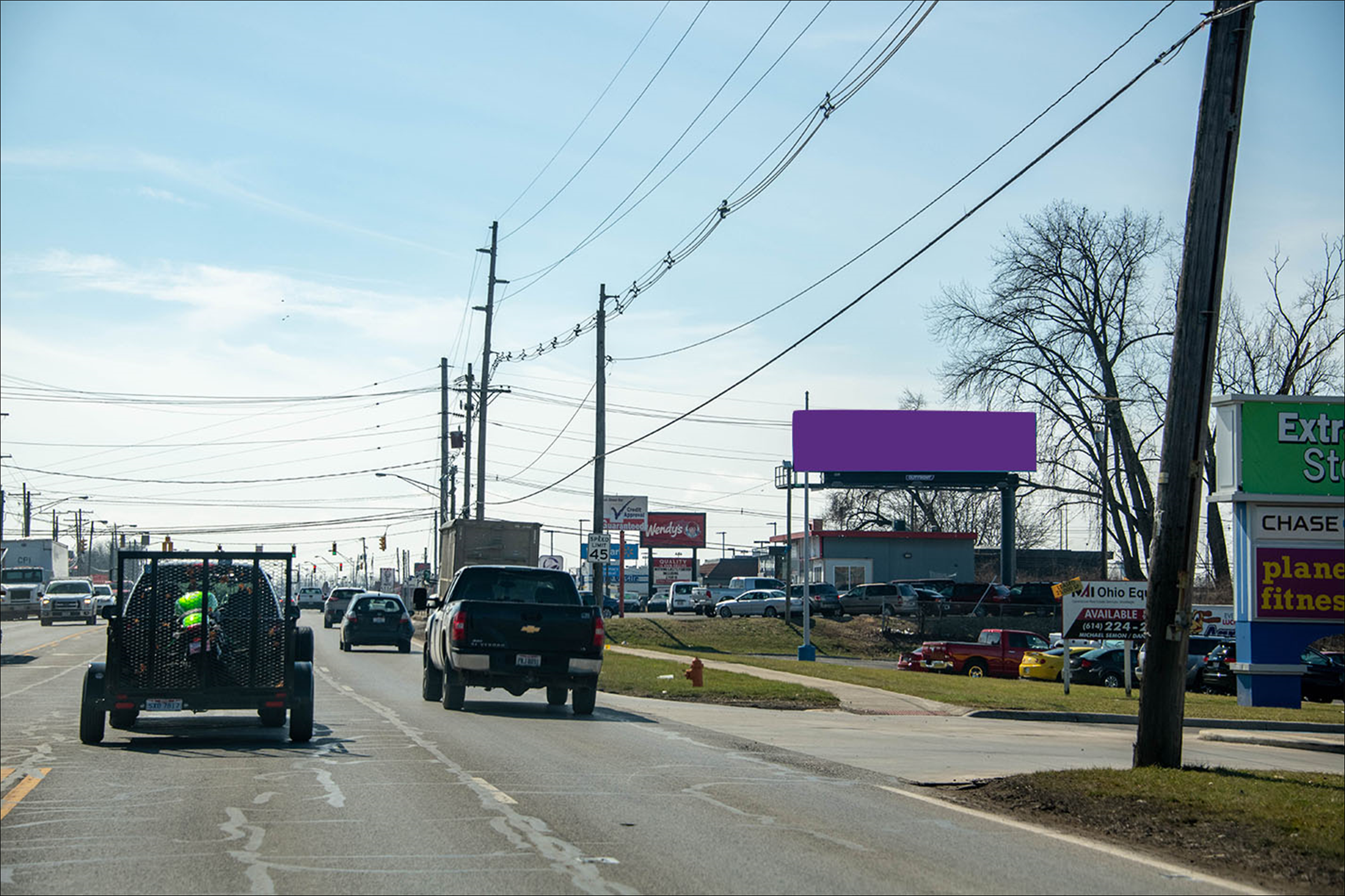 S. High St, 800' S. of East Williams Rd,