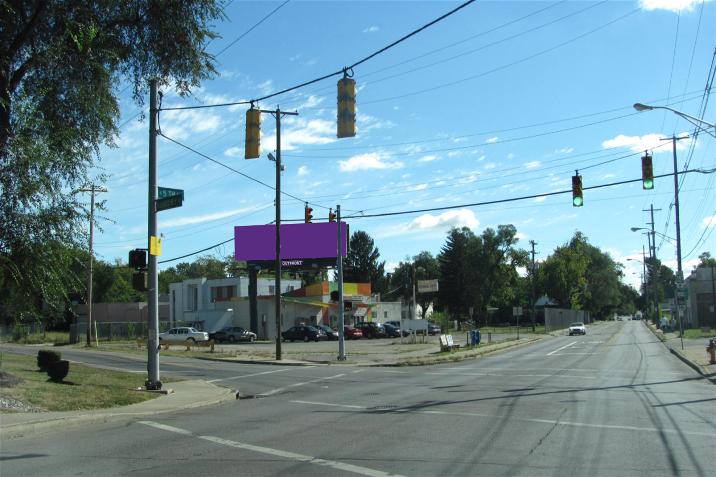 East 5th Ave, 200' E of Sunbury Road,