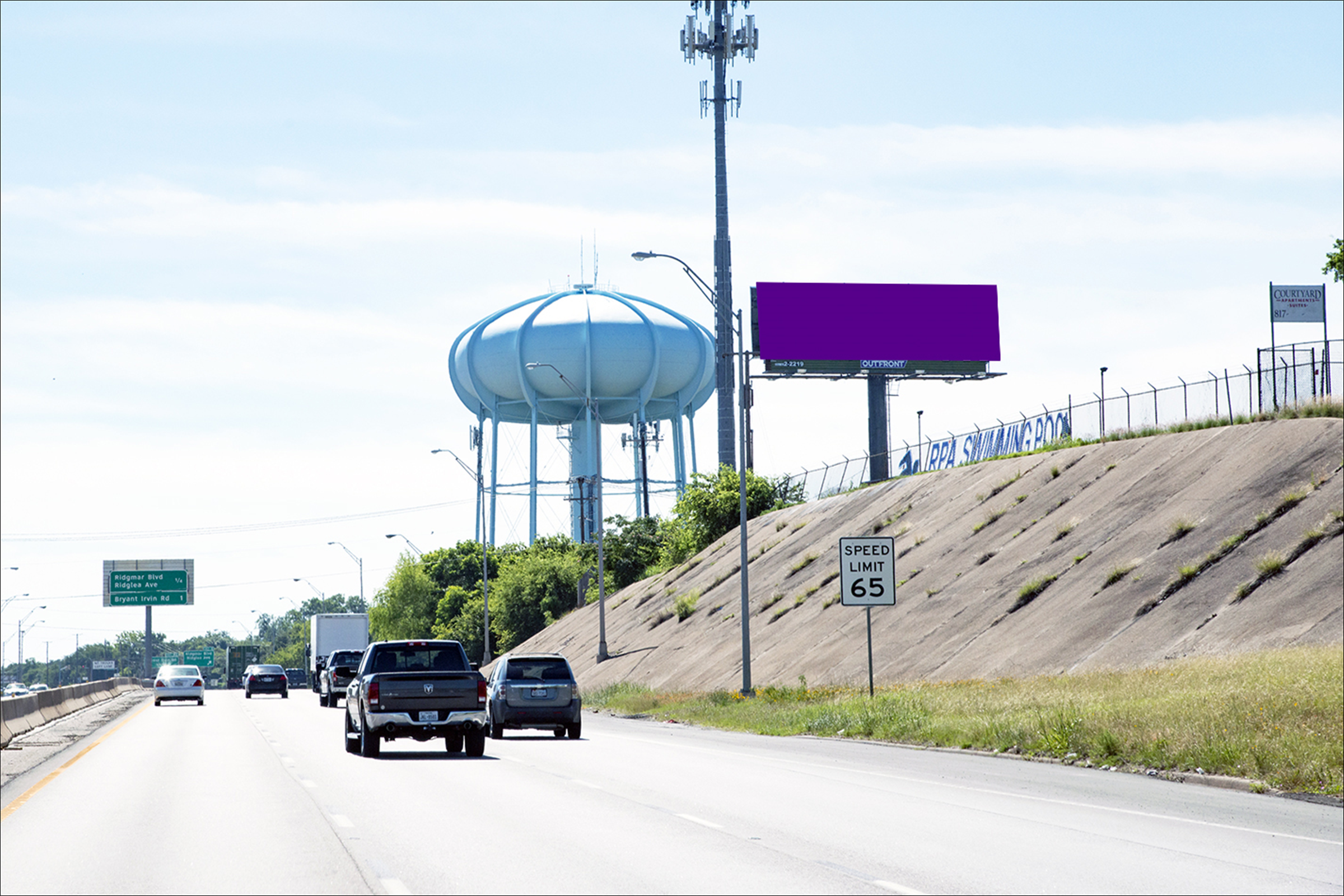 I-30 125' E/O Green Oaks S/S