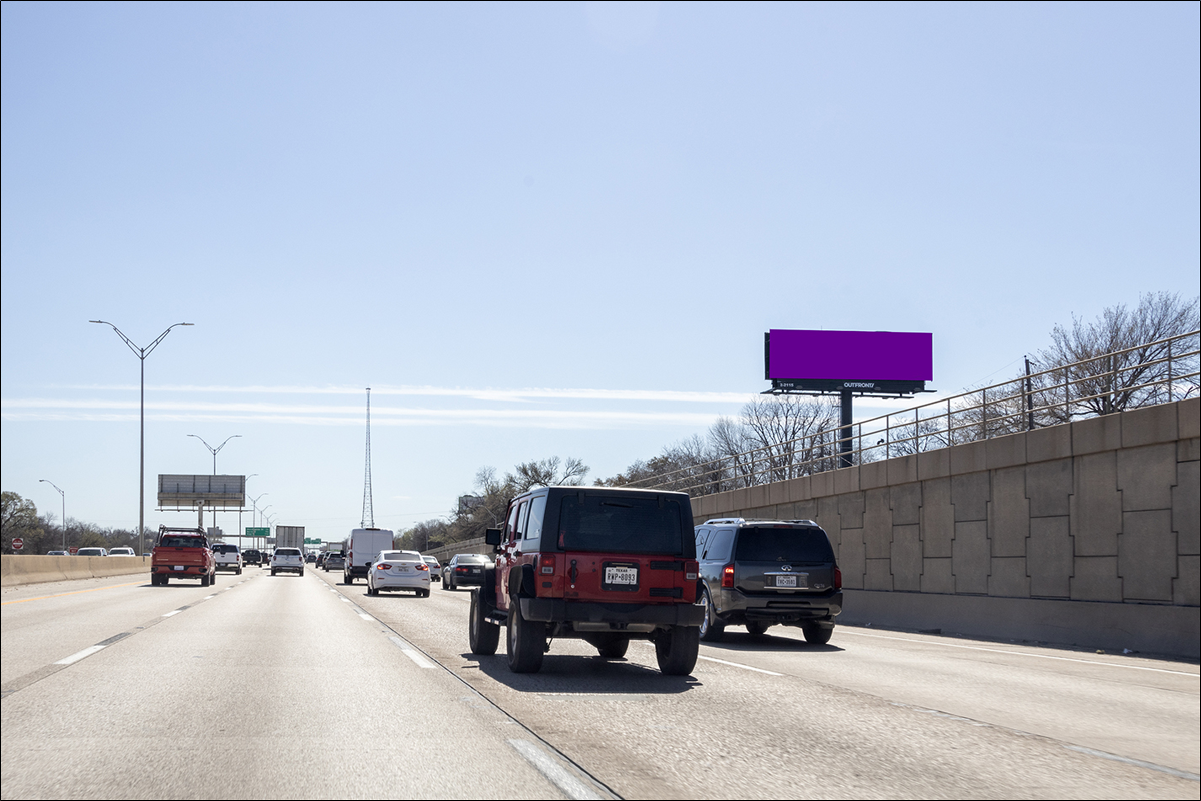 I-35W S/O Allen W/S