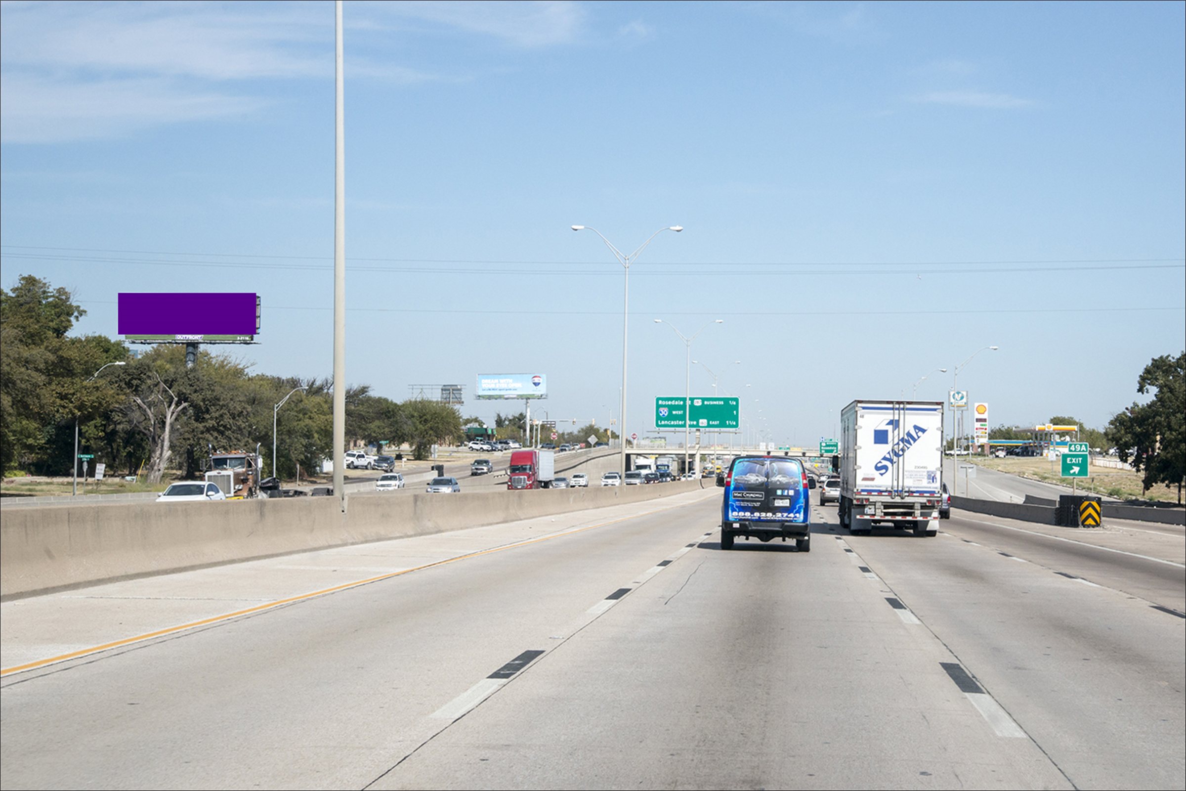 I-35W S/O Allen W/S