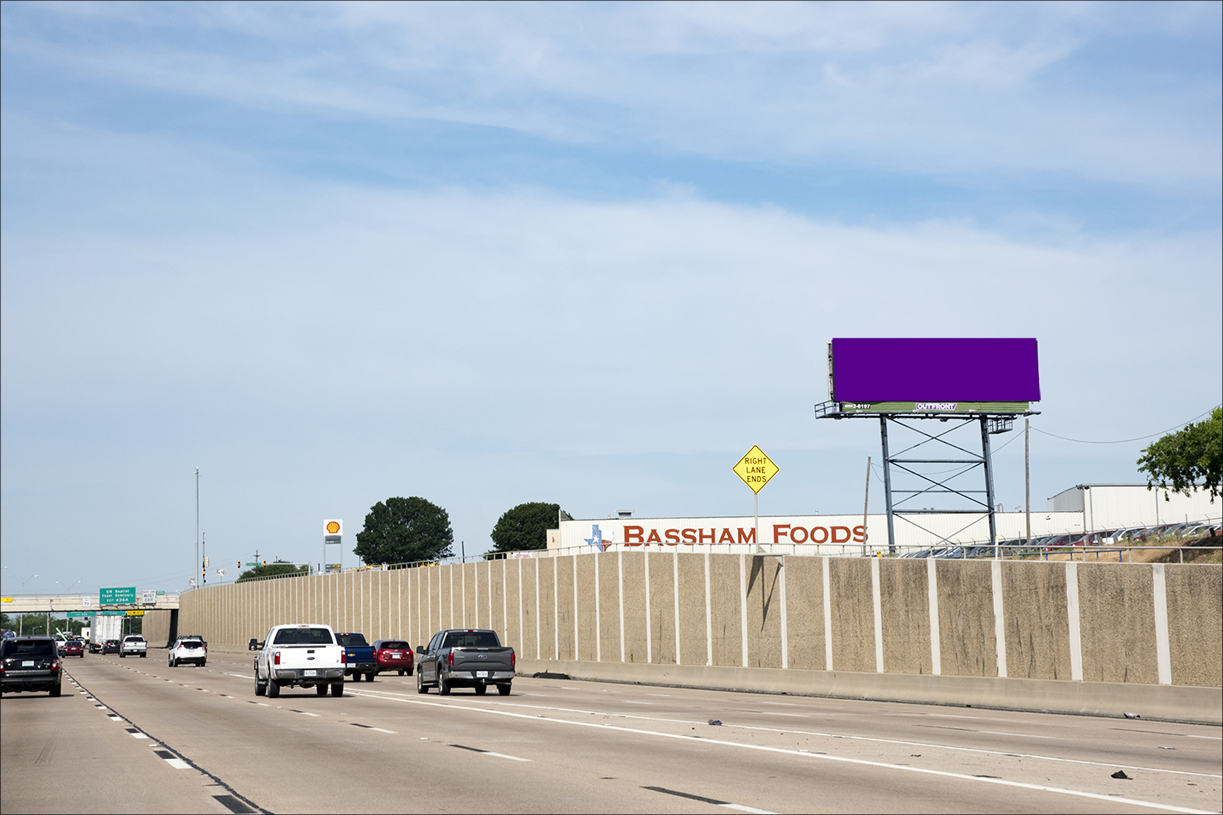 Loop 820 .5 Mi W/O I-35W N/S