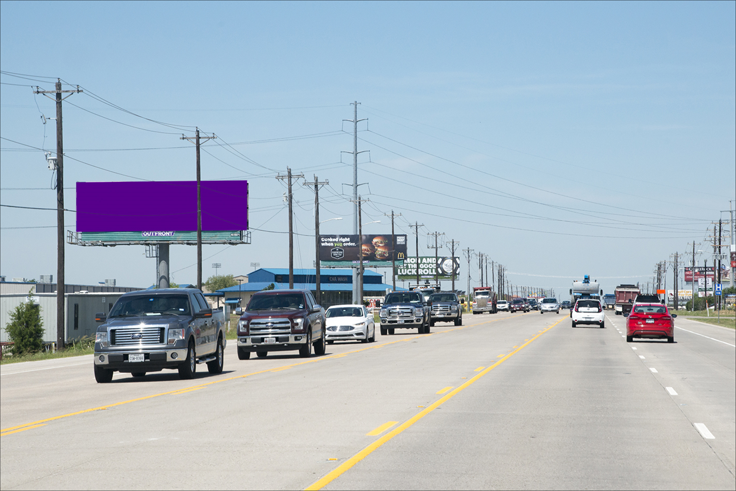 Hwy 380 1.00 mi W/O Fm 1385 S/S