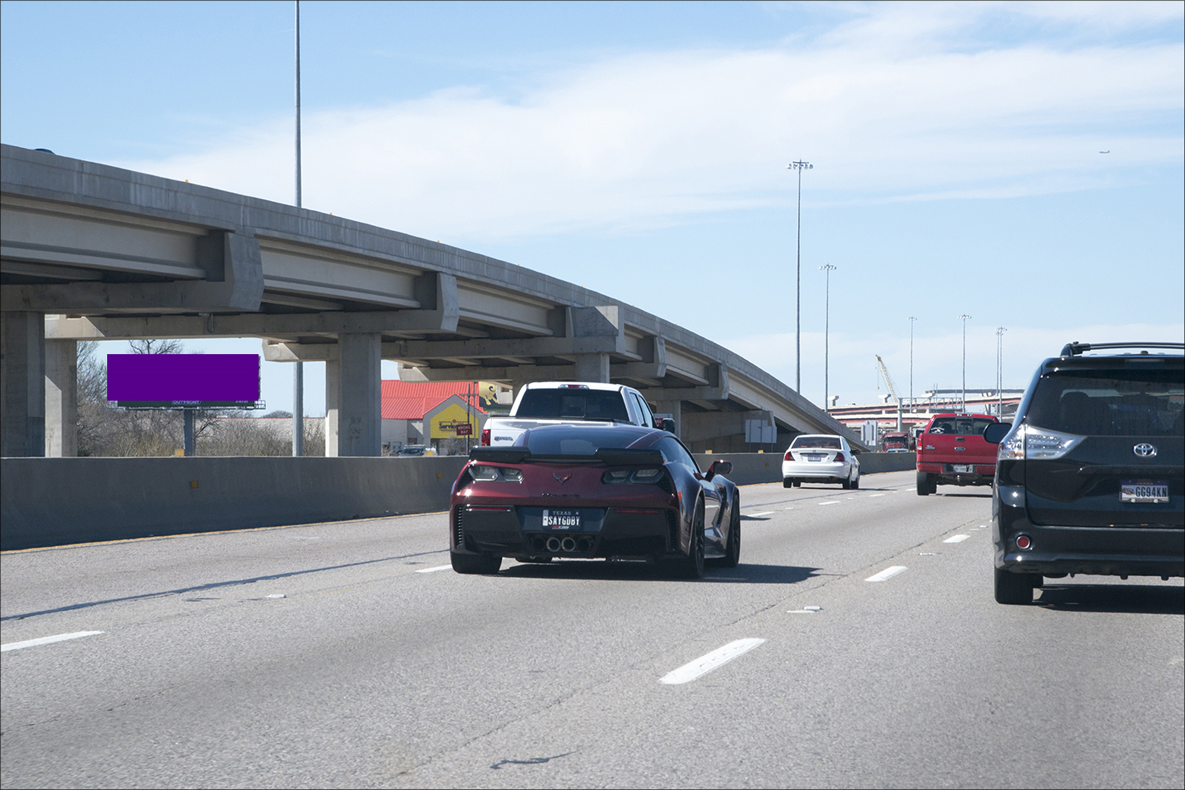I-35E 50' N/O Elm Fork W/S