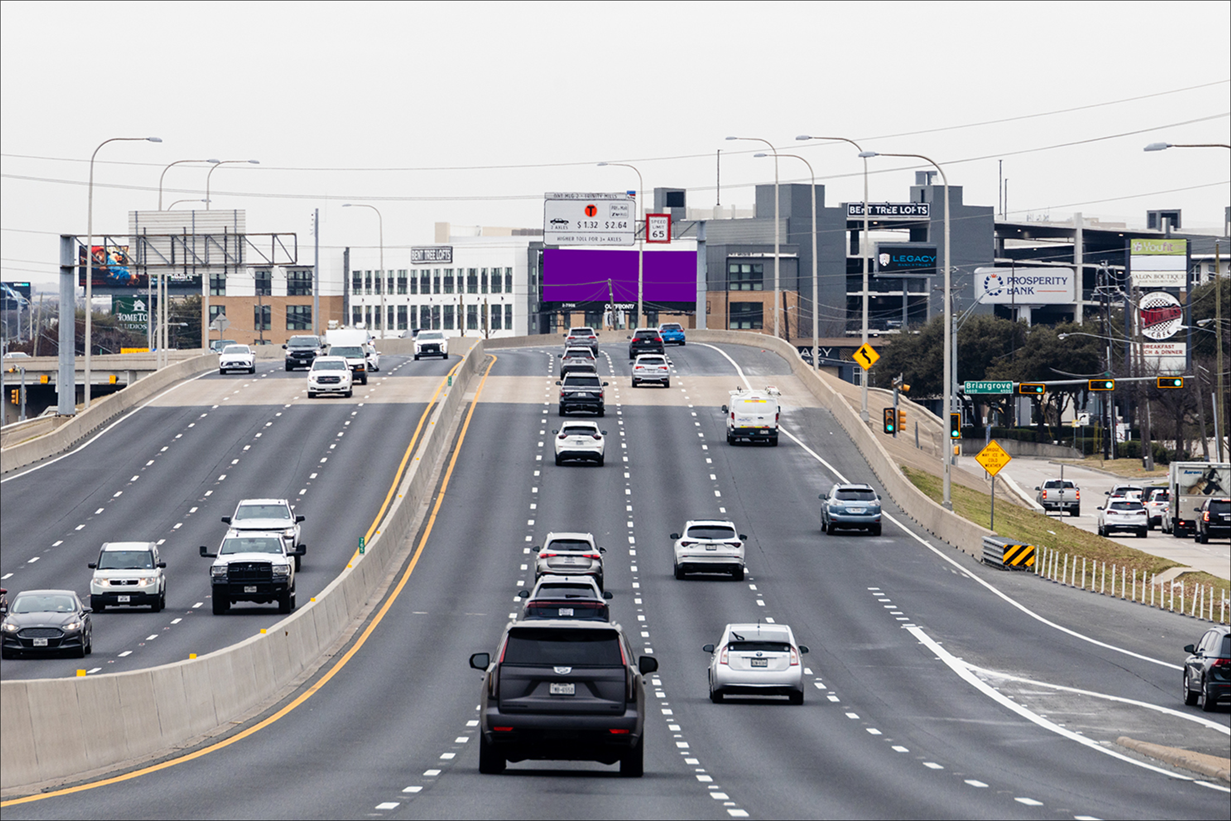 The Trinity D.N. Tollway .1 Mi S/O Trinity Mills W/S