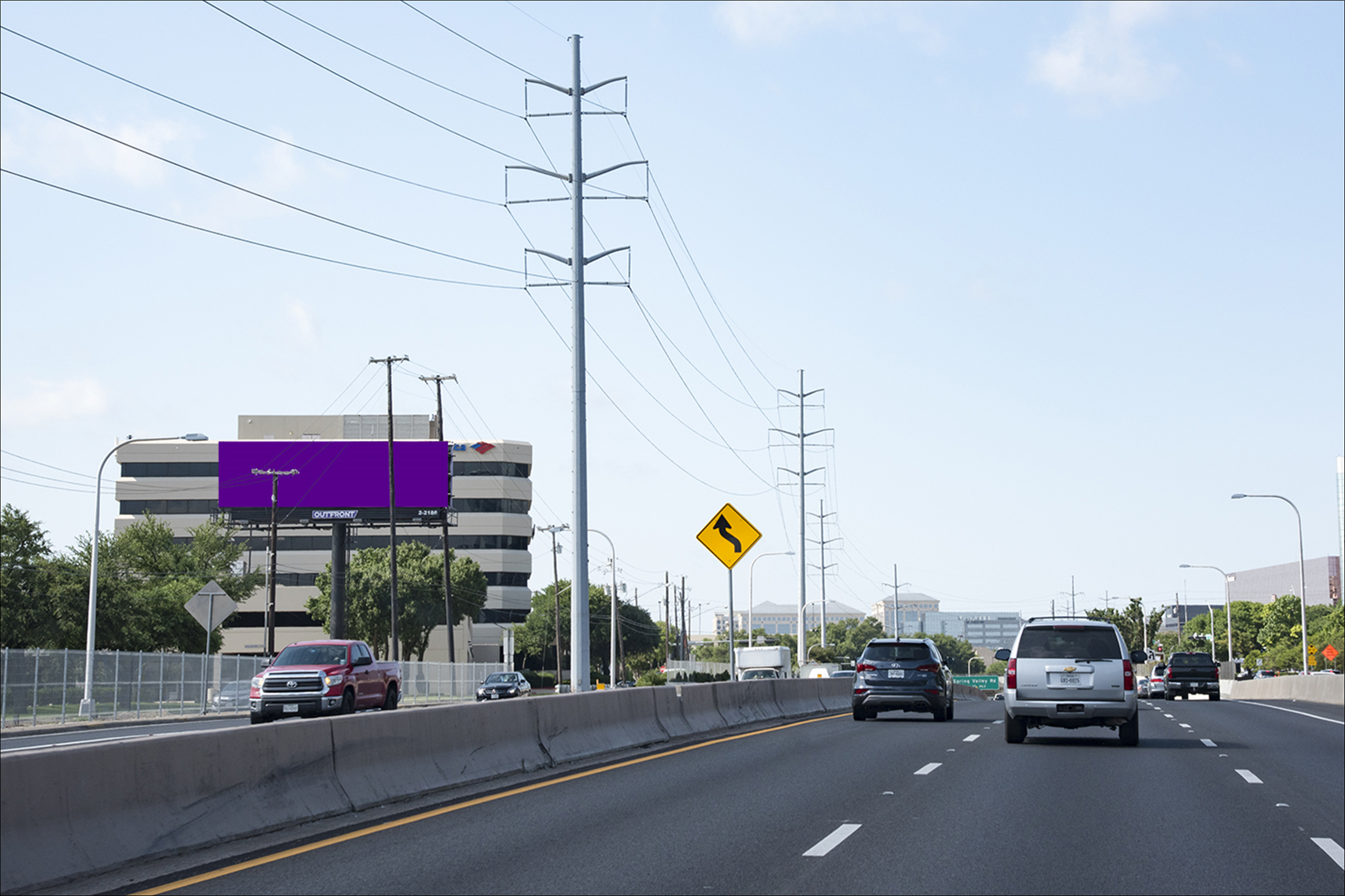 D.N. Tollway N/O Beltline E/S
