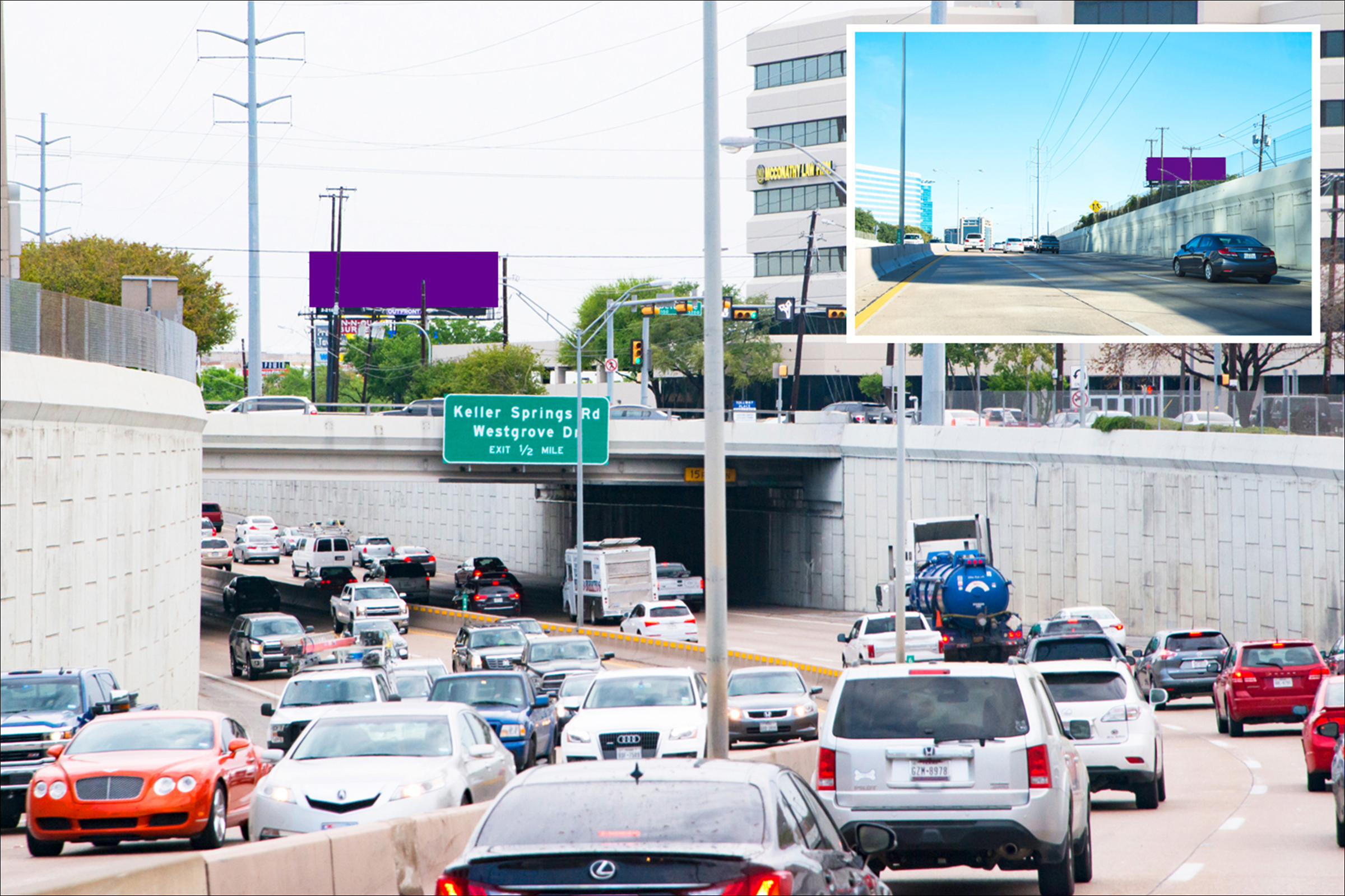 D.N. Tollway N/O Beltline E/S