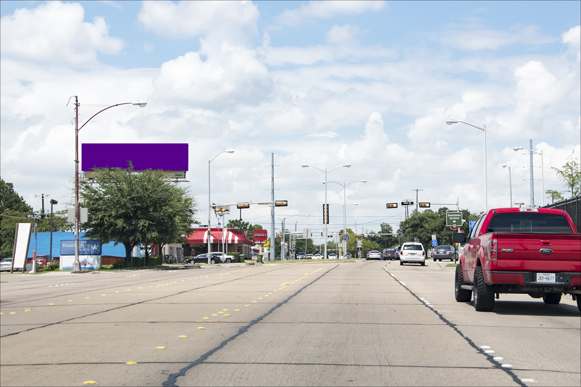 Garland Ave N/O Main St. W/S