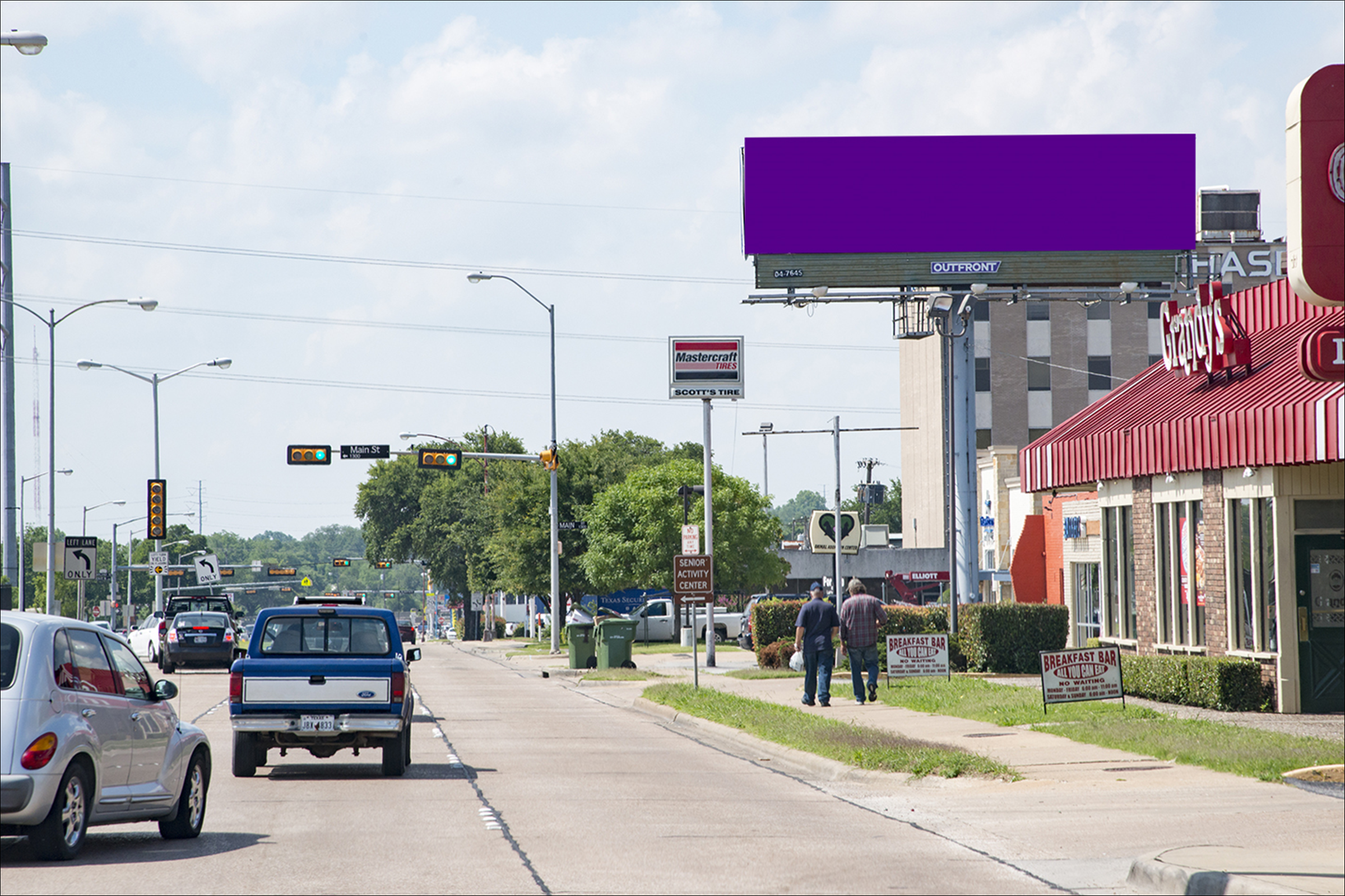 Garland Ave N/O Main St. W/S