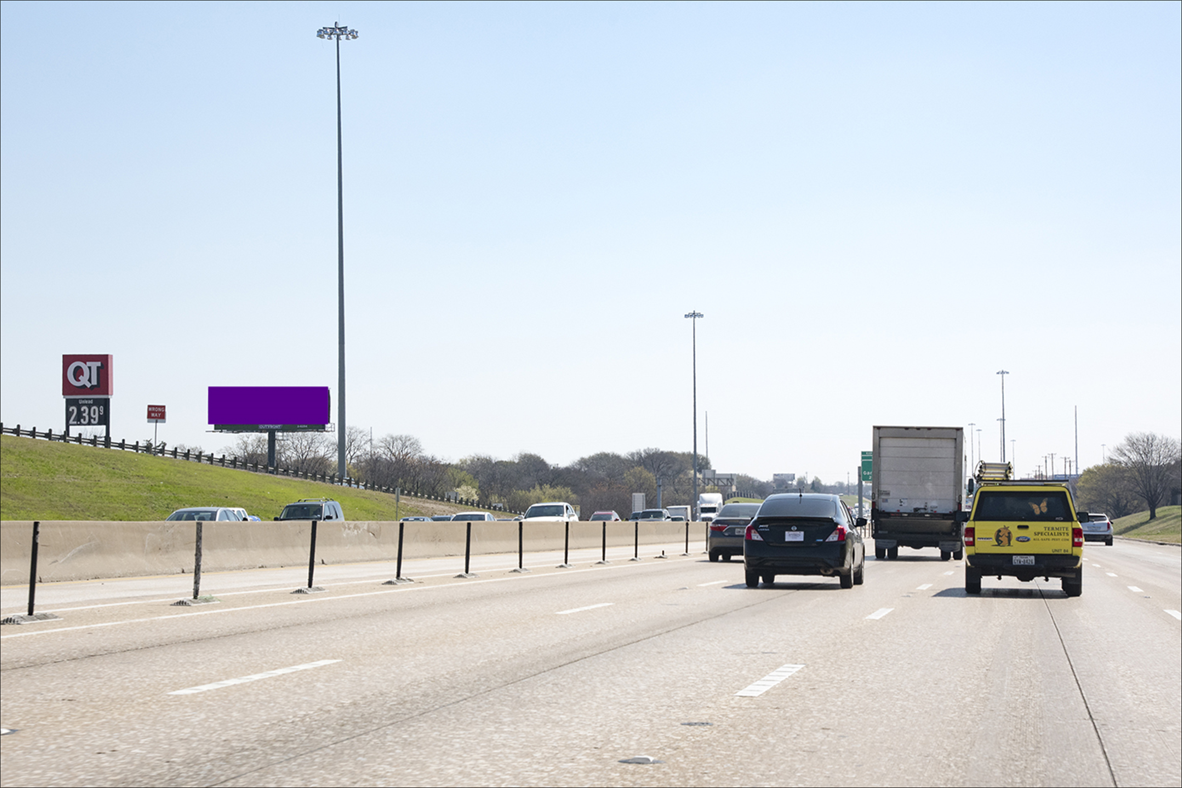 LBJ (635) .1 Mi E/O Forest Lane N/S