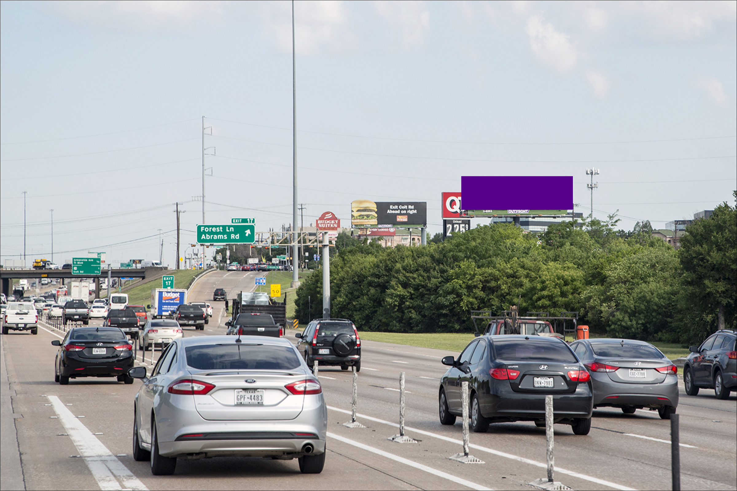 LBJ (635) .1 Mi E/O Forest Lane N/S