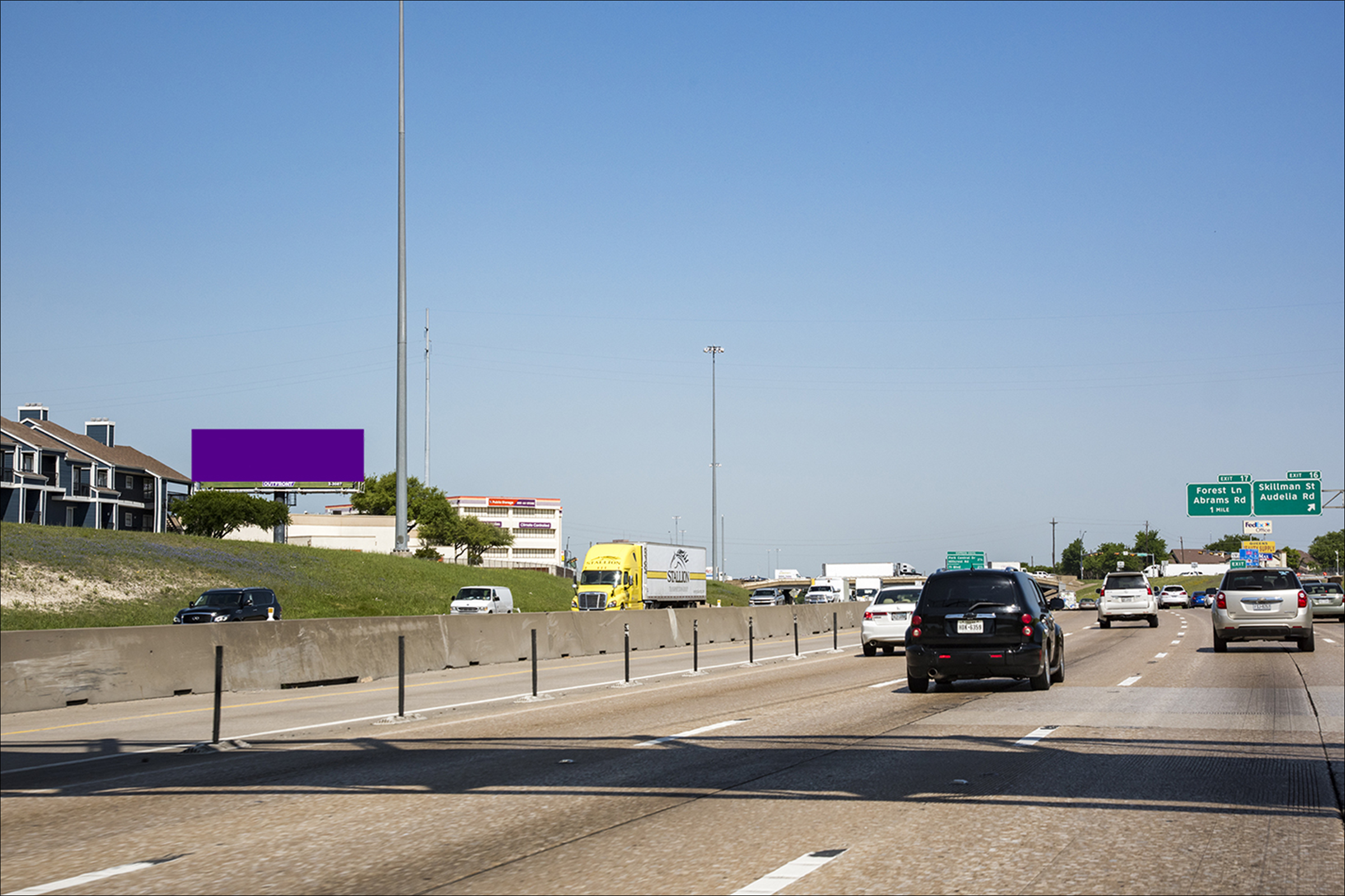 LBJ (635) E/O Skillman S/S