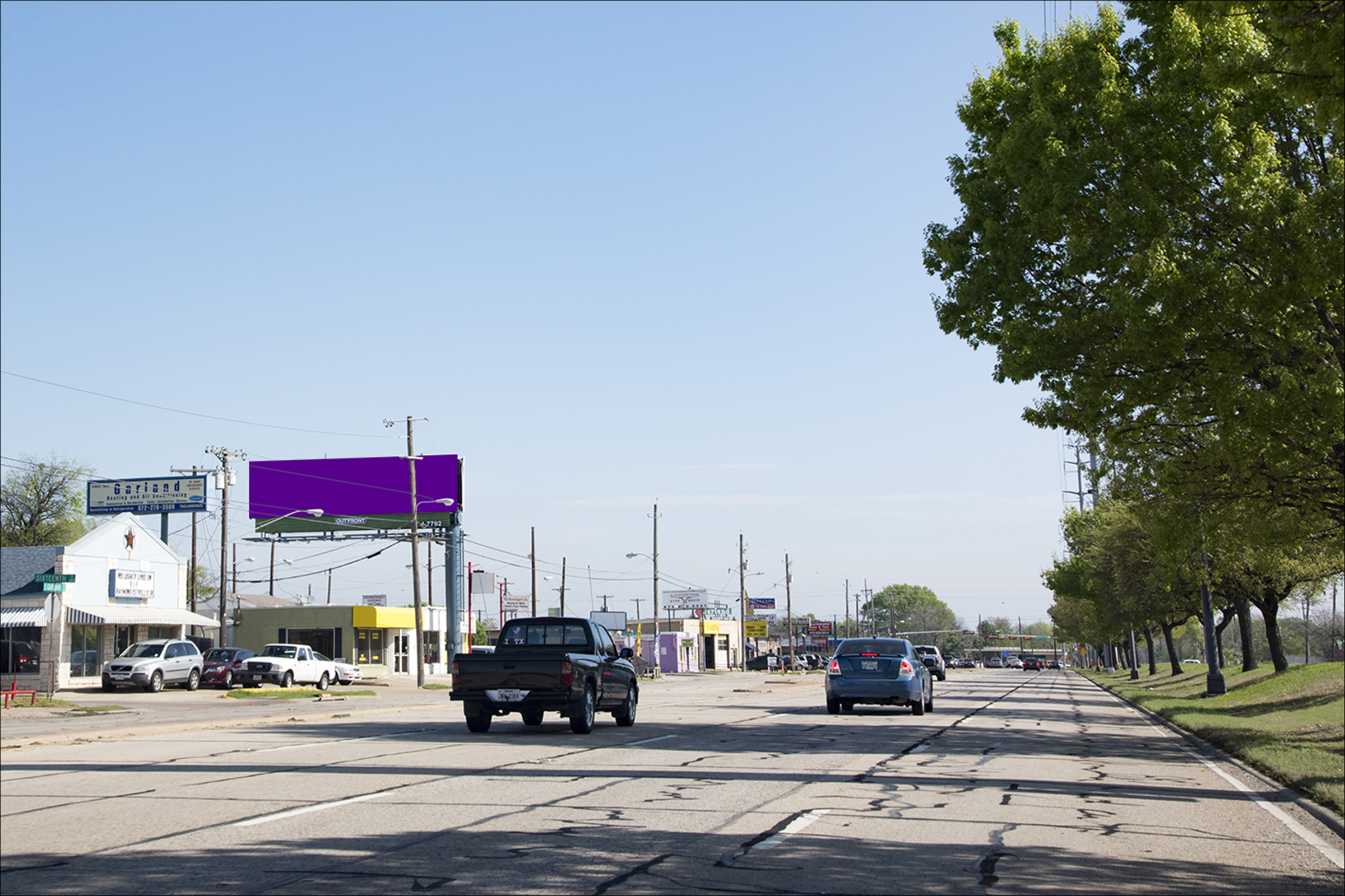 Garland 100' N/O 16Th Street W/S