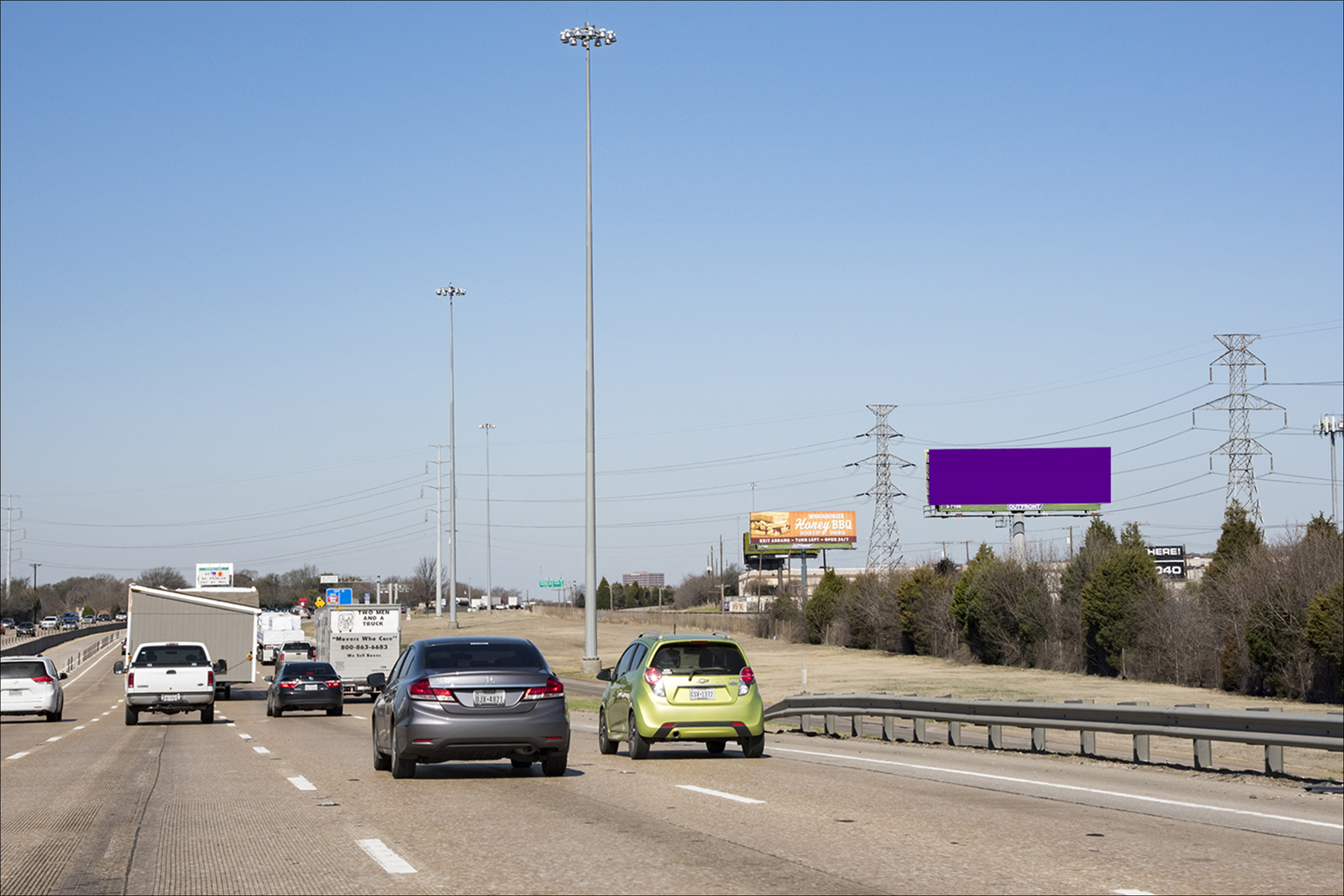 LBJ (635) .2 Mi W/O Plano Road N/S