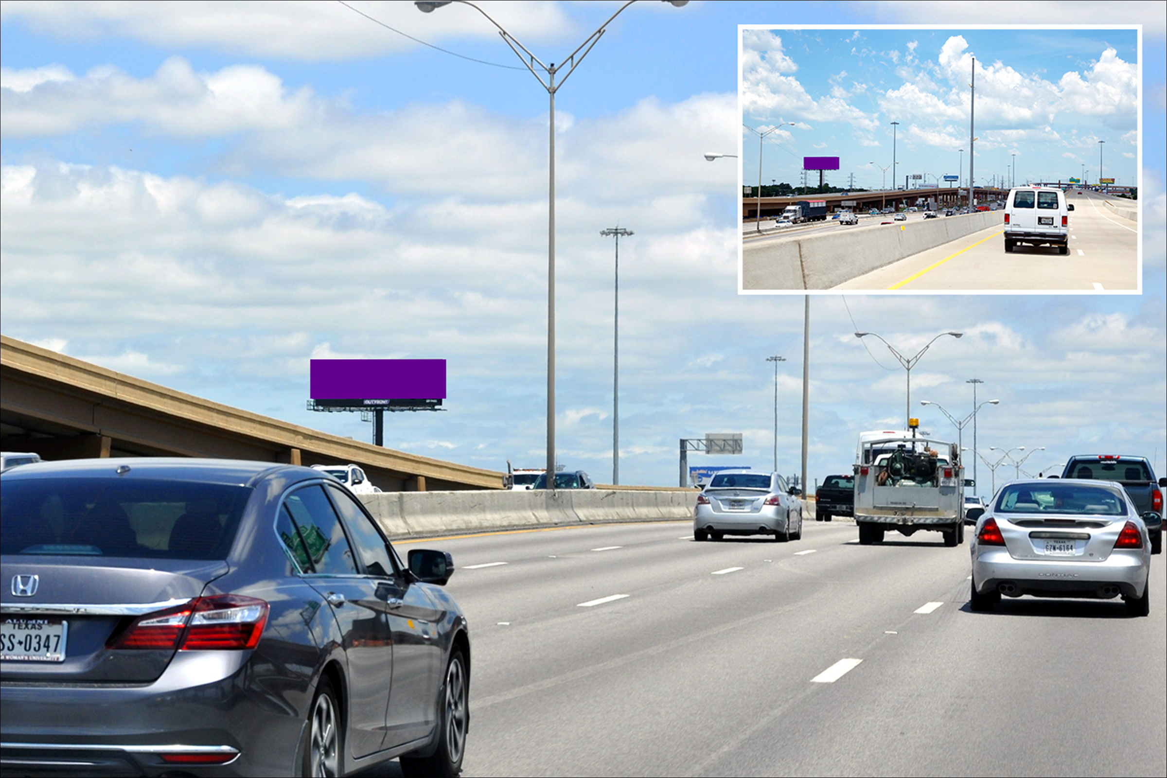 I-35E .6 Mi S/O Royal Lane W/S