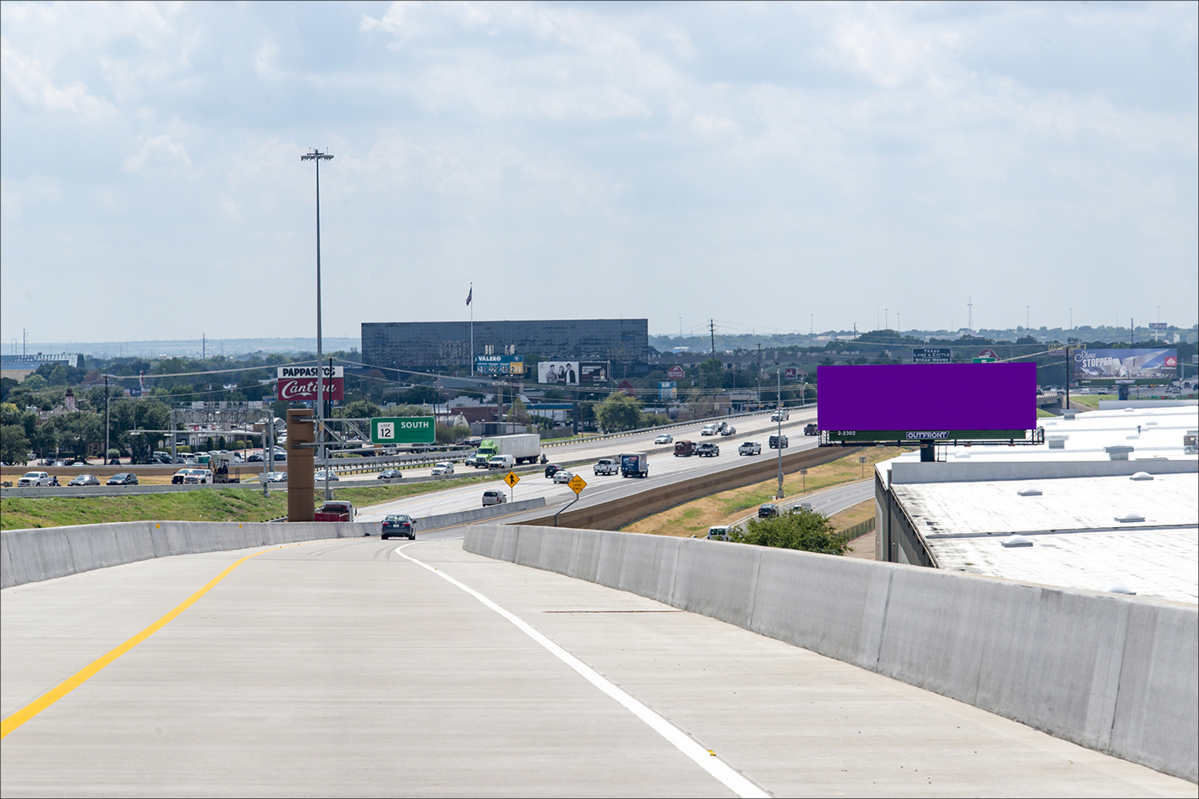 Loop 12 S/O I-35E Split W/S