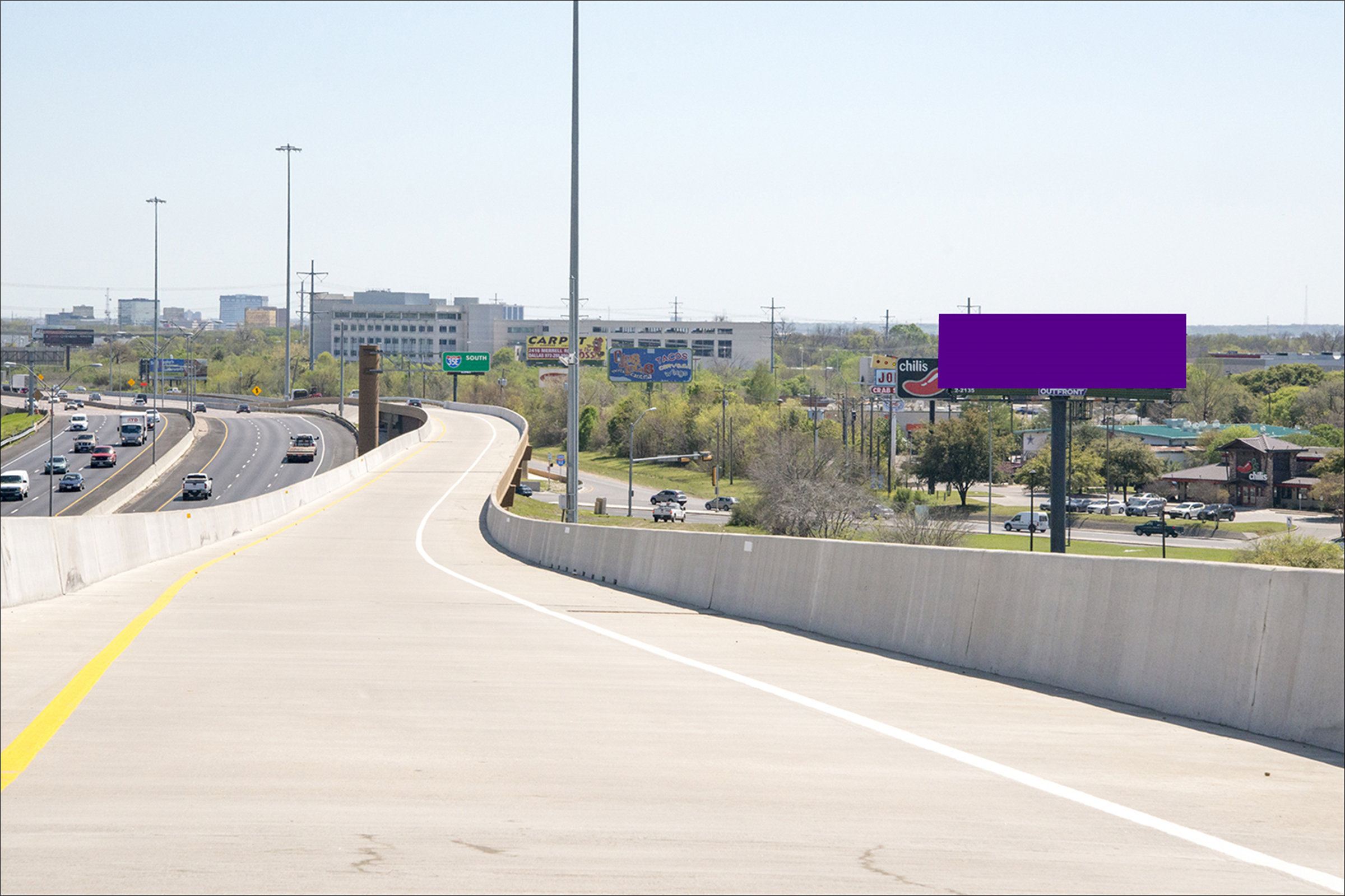 I-35E N/O Northwest Hwy W/S
