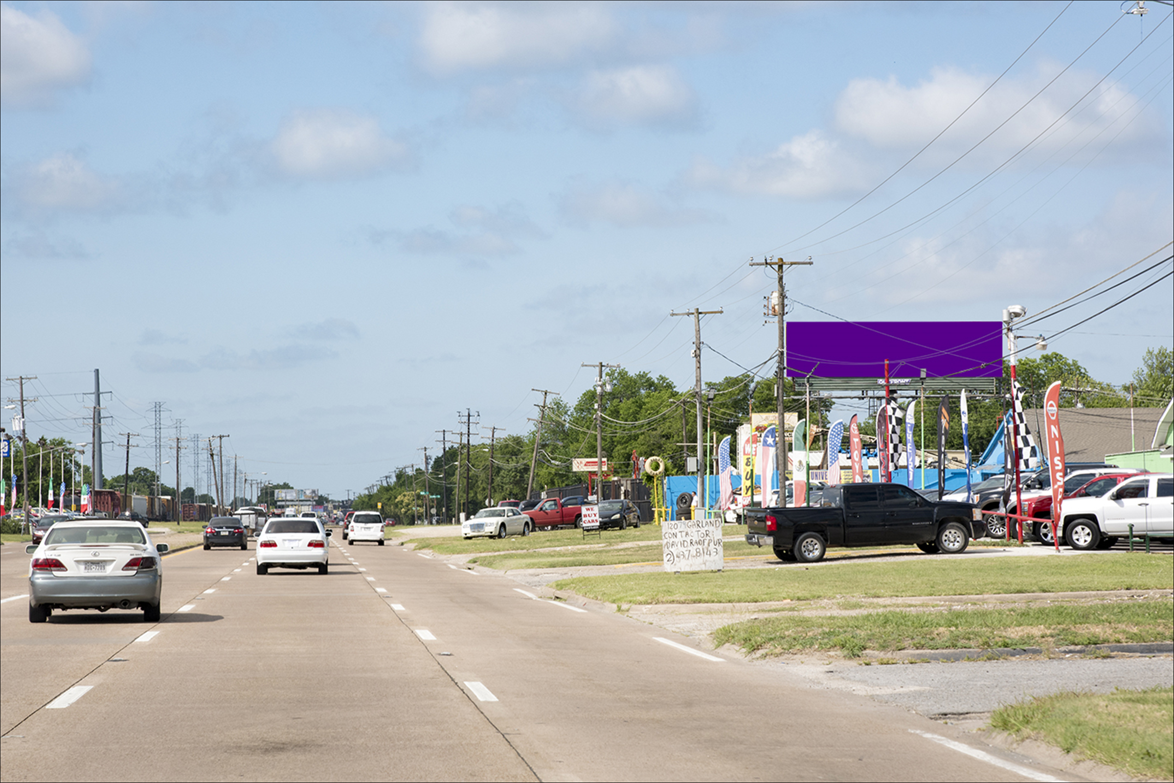 Garland .5 Mi S/O LBJ (635) W/S