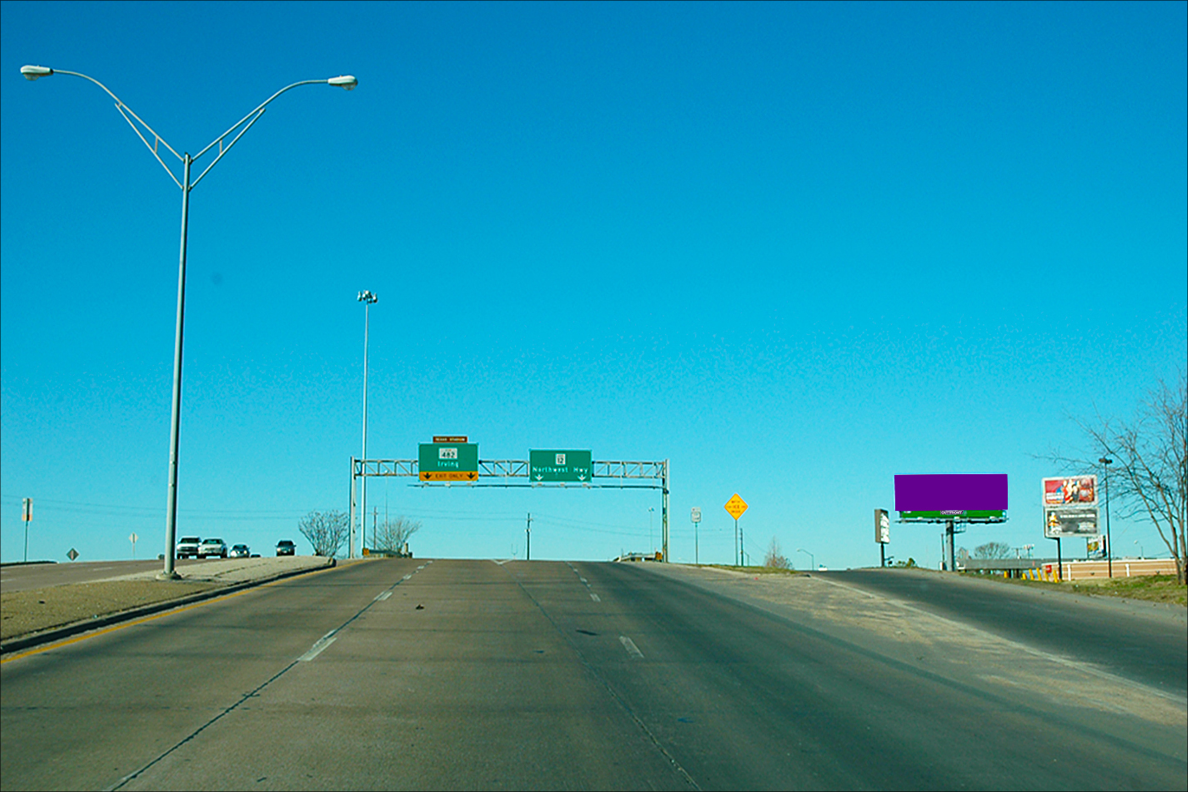 N.W. Hwy 100.00 ft E/O Harry Hines N/S