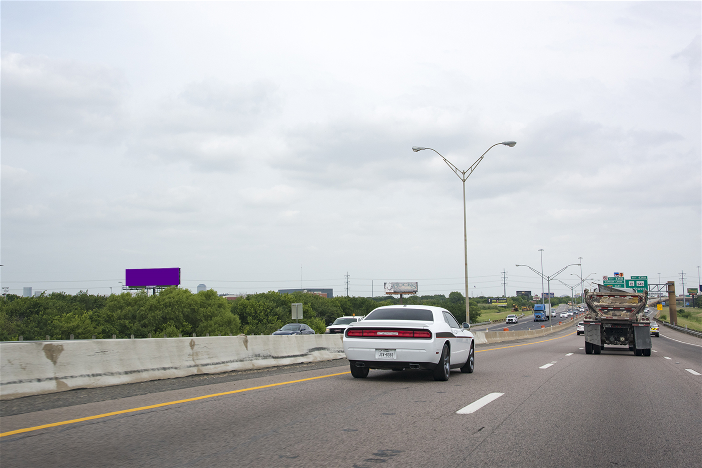 I-35E .3 mi N/O Storey Road W/S