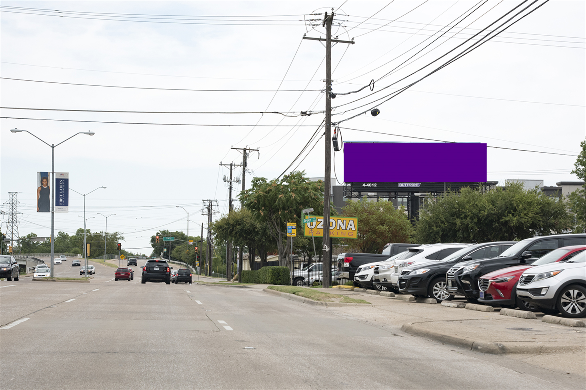 Greenville N/O SMU Blvd W/S