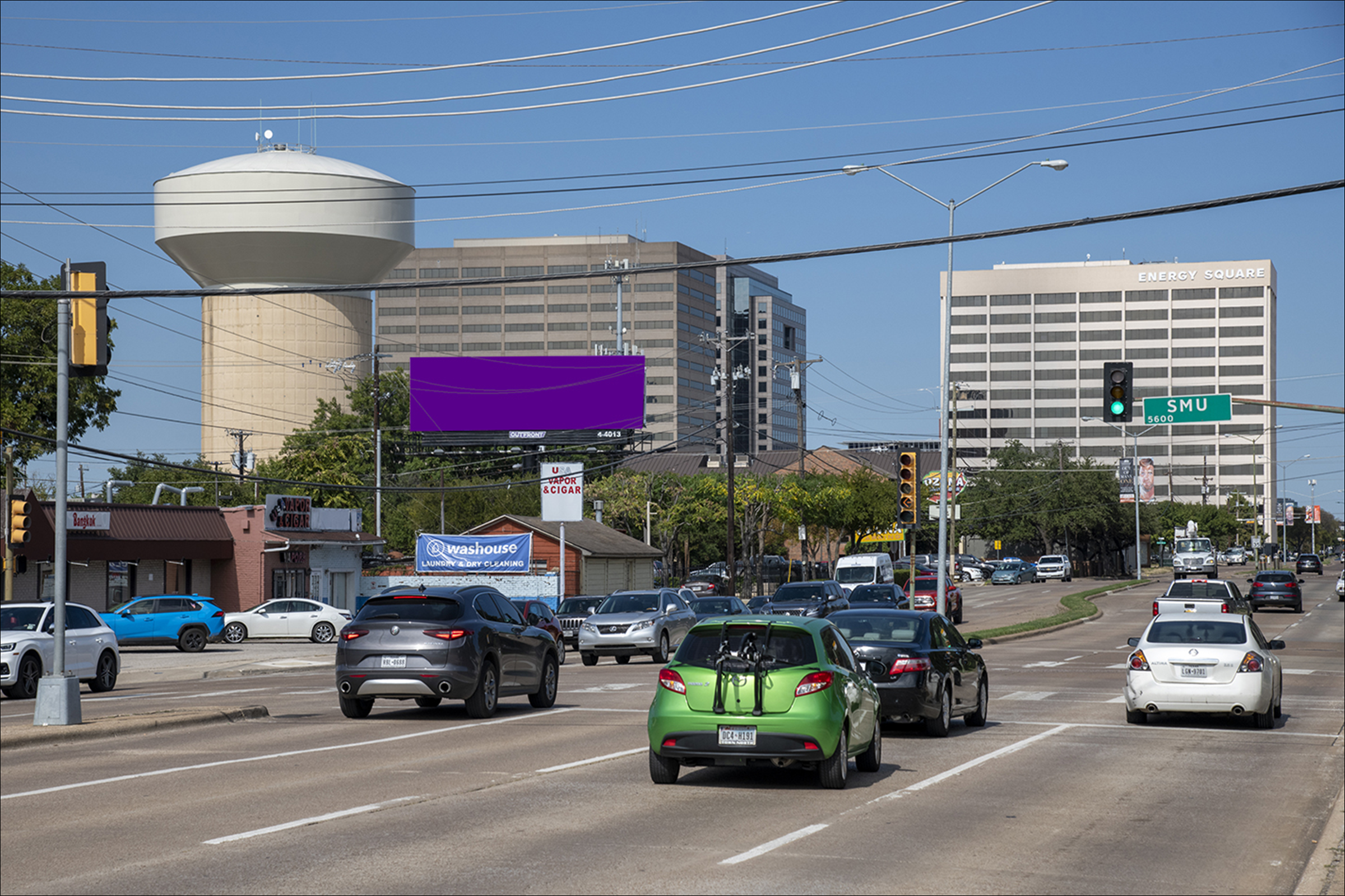 Greenville N/O SMU Blvd W/S