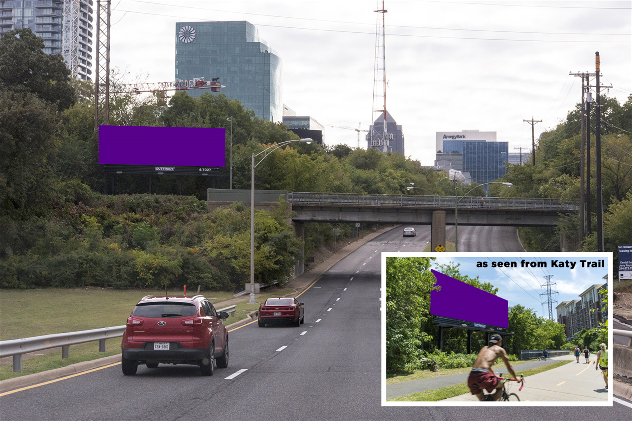 Tollway at Katy Trail E/S