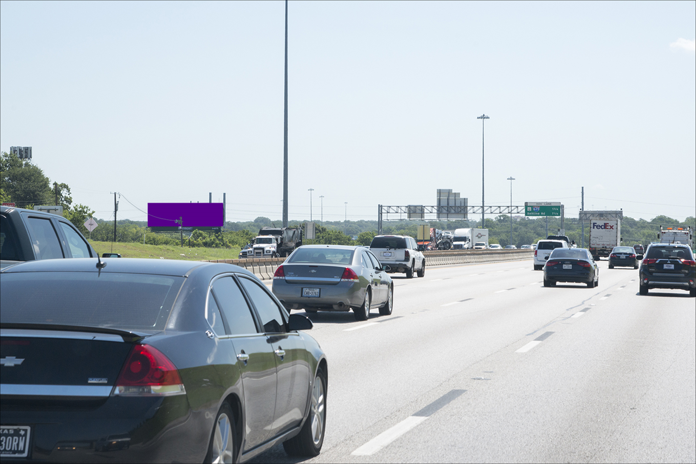 I-30 (E.R.L.T.) 1000' E/O Dolphin Road N/S