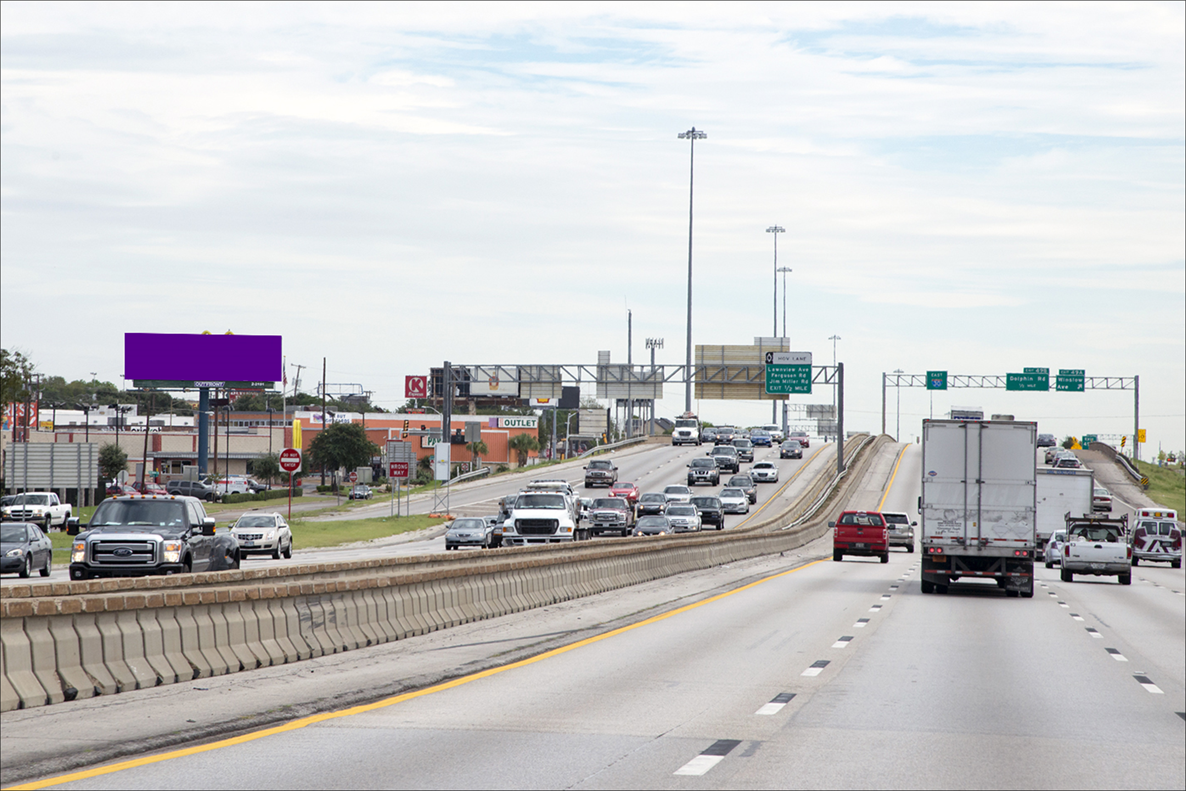 I-30 (E.R.L.T.) W/O E. Grand N/S