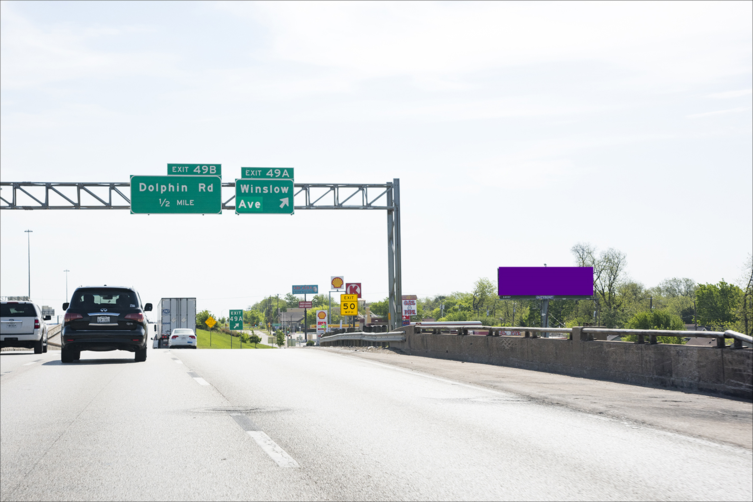 I-30 (E.R.L.T.) .1 Mi E/O E. Grand S/S