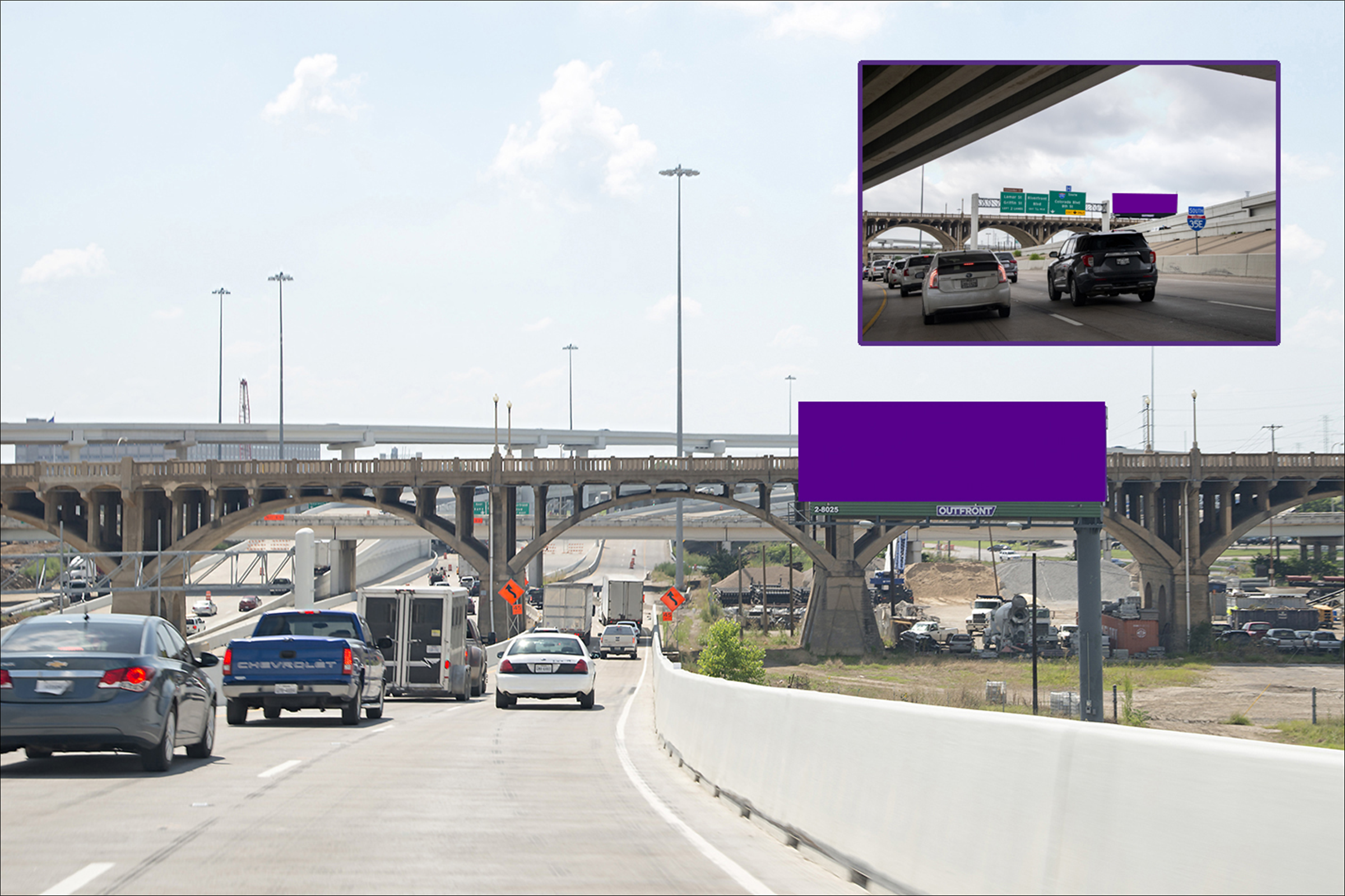 I-35E 1000' N/O Thornton Interchange W/S